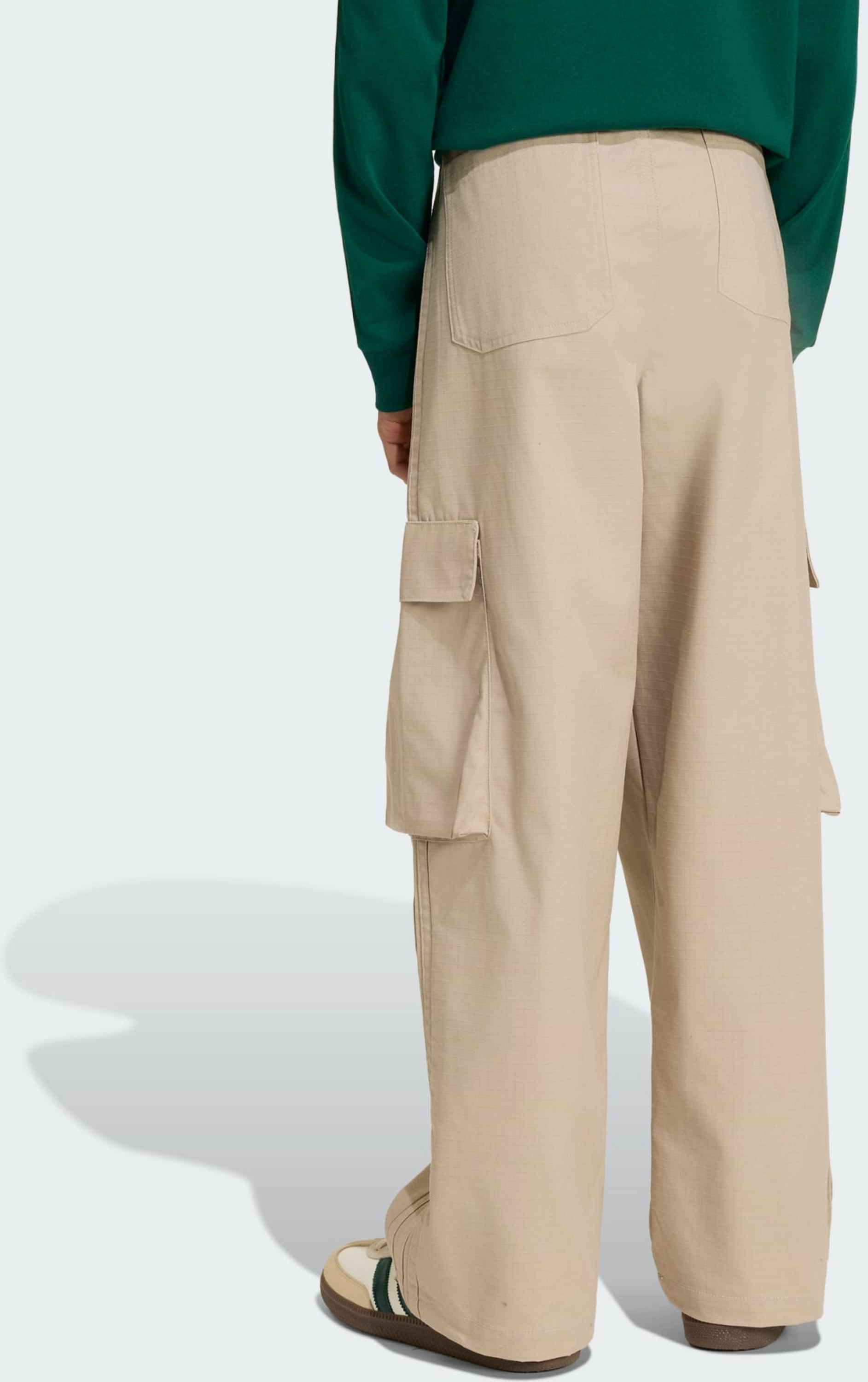 ADIDAS ORIGINALS, Adidas Originals Oversized Ripstop Cargobyxor
