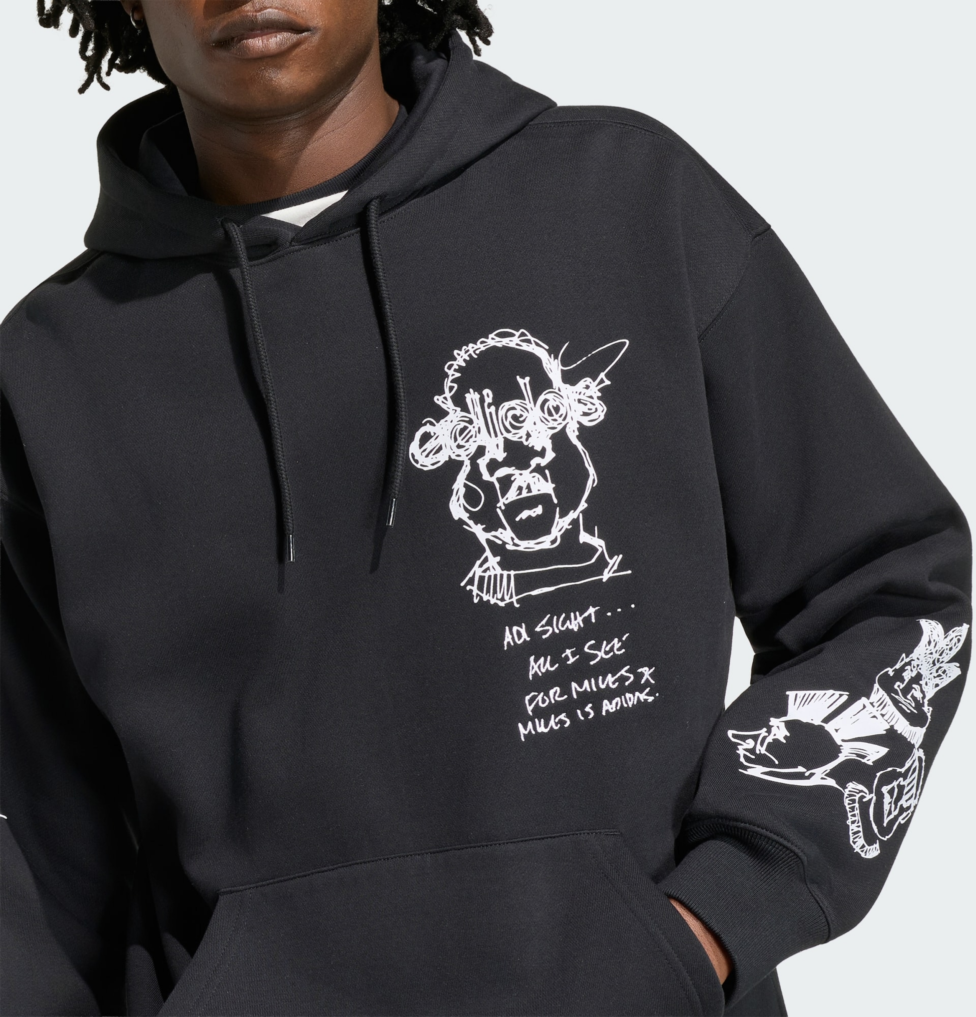 ADIDAS ORIGINALS, Adidas Originals Peter Moore Sweatshirt Med Huva