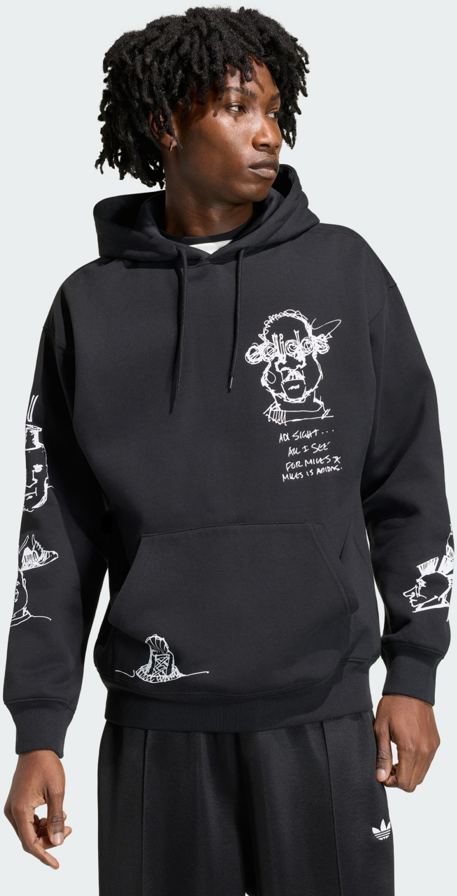 ADIDAS ORIGINALS, Adidas Originals Peter Moore Sweatshirt Med Huva