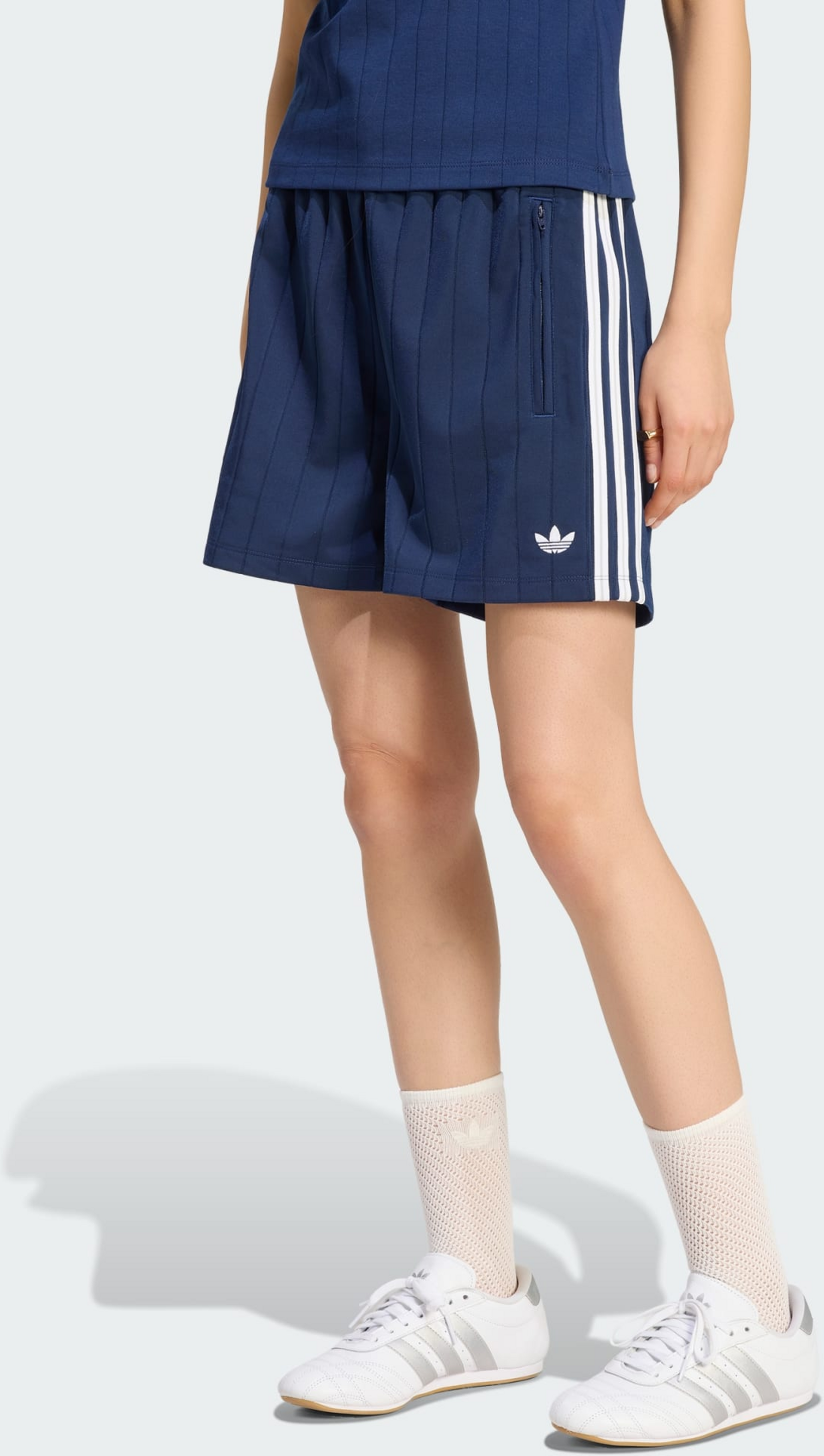 ADIDAS ORIGINALS, Adidas Originals Pinstripe Firebird Shorts