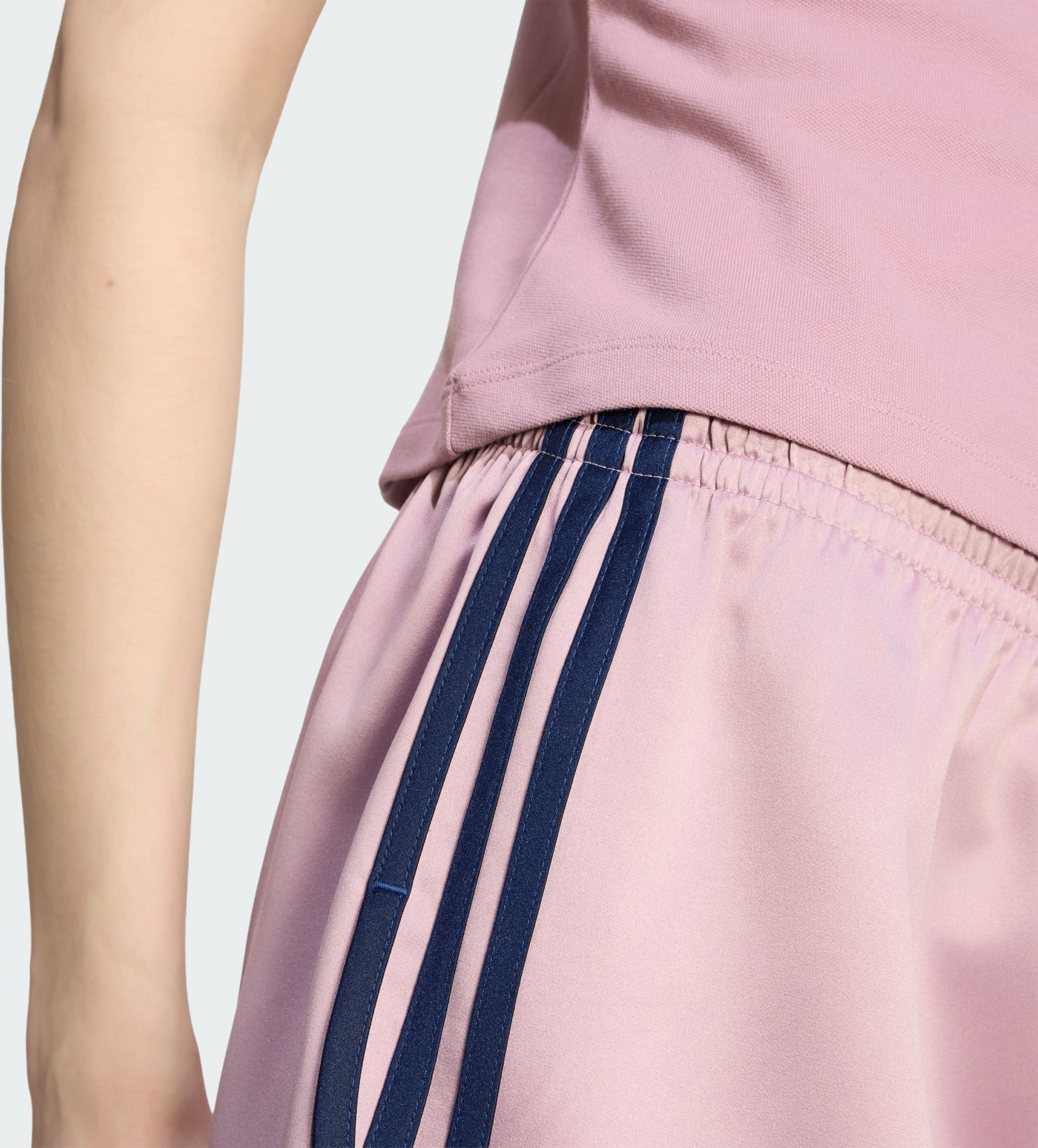 ADIDAS ORIGINALS, Adidas Originals Satin 3s Sprinter Shorts