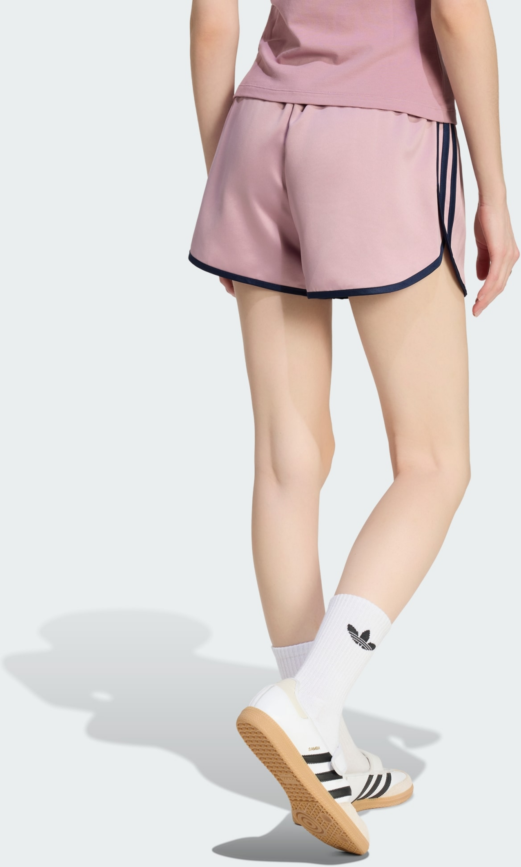 ADIDAS ORIGINALS, Adidas Originals Satin 3s Sprinter Shorts