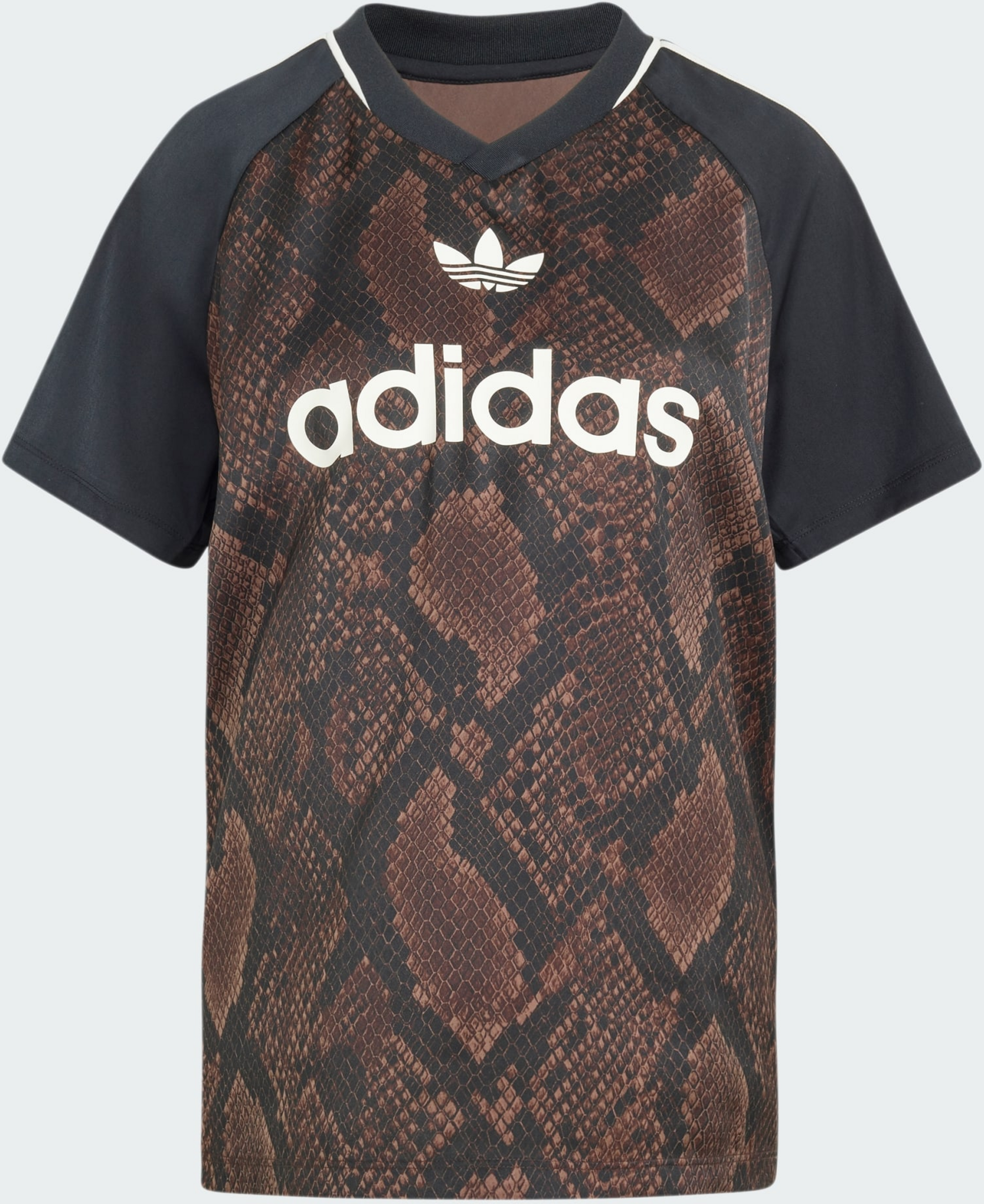 ADIDAS ORIGINALS, Adidas Originals Snake Print Satin Tr&ouml;ja