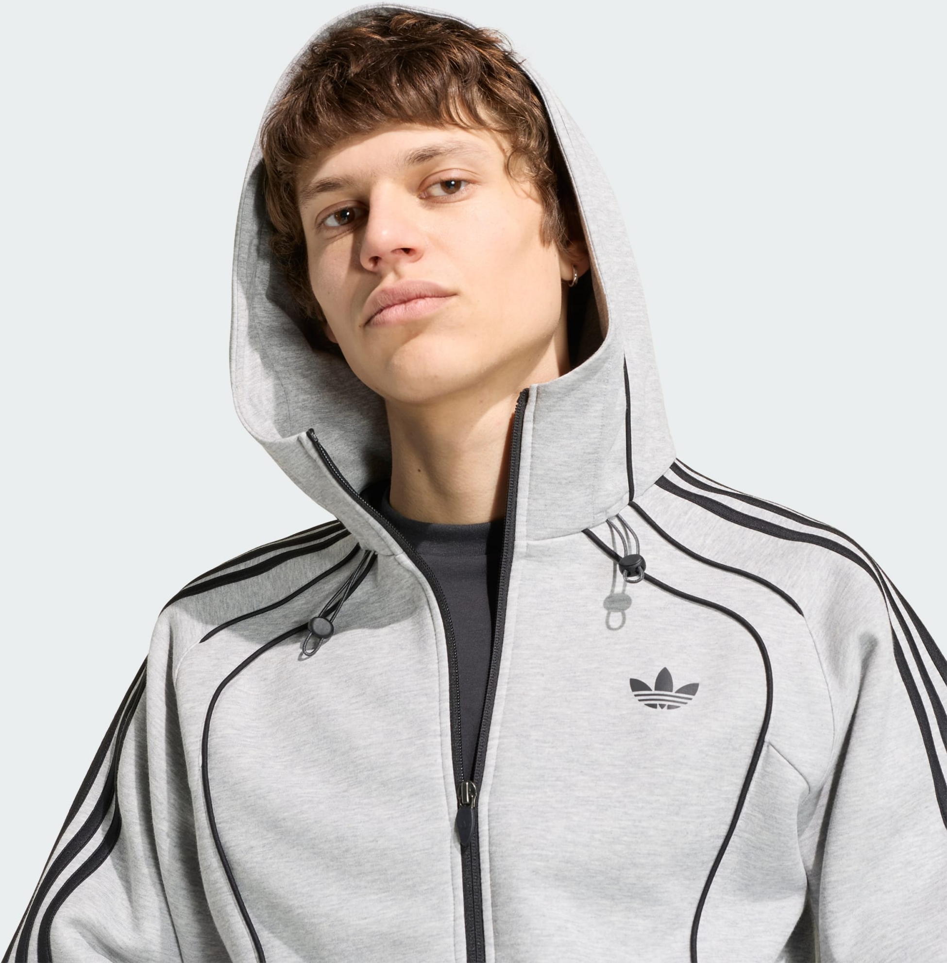 ADIDAS ORIGINALS, Adidas Originals Spacer Teamgeist 26 Cutline Huvtr&ouml;ja Med Hel Dragkedja