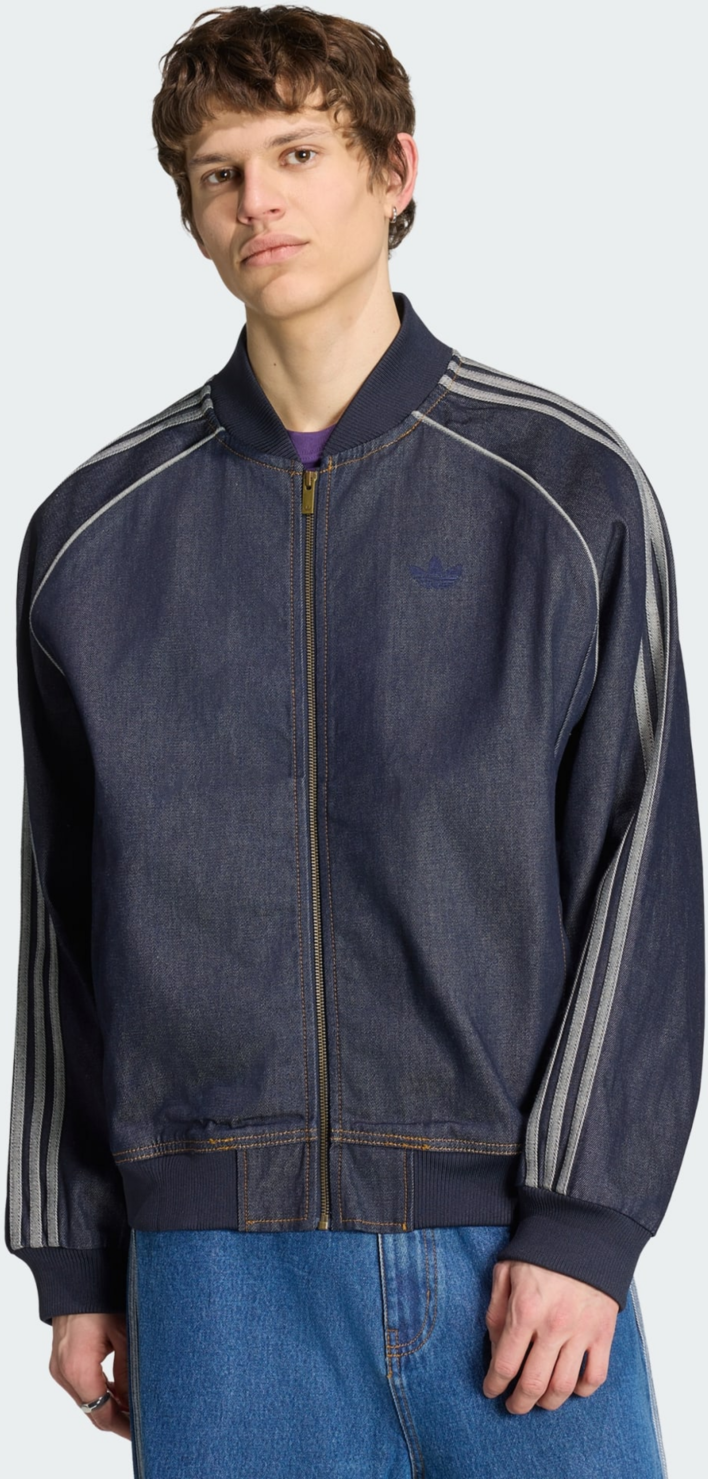 ADIDAS ORIGINALS, Adidas Originals Sst Adicolor Denim Tr&auml;ningsjacka