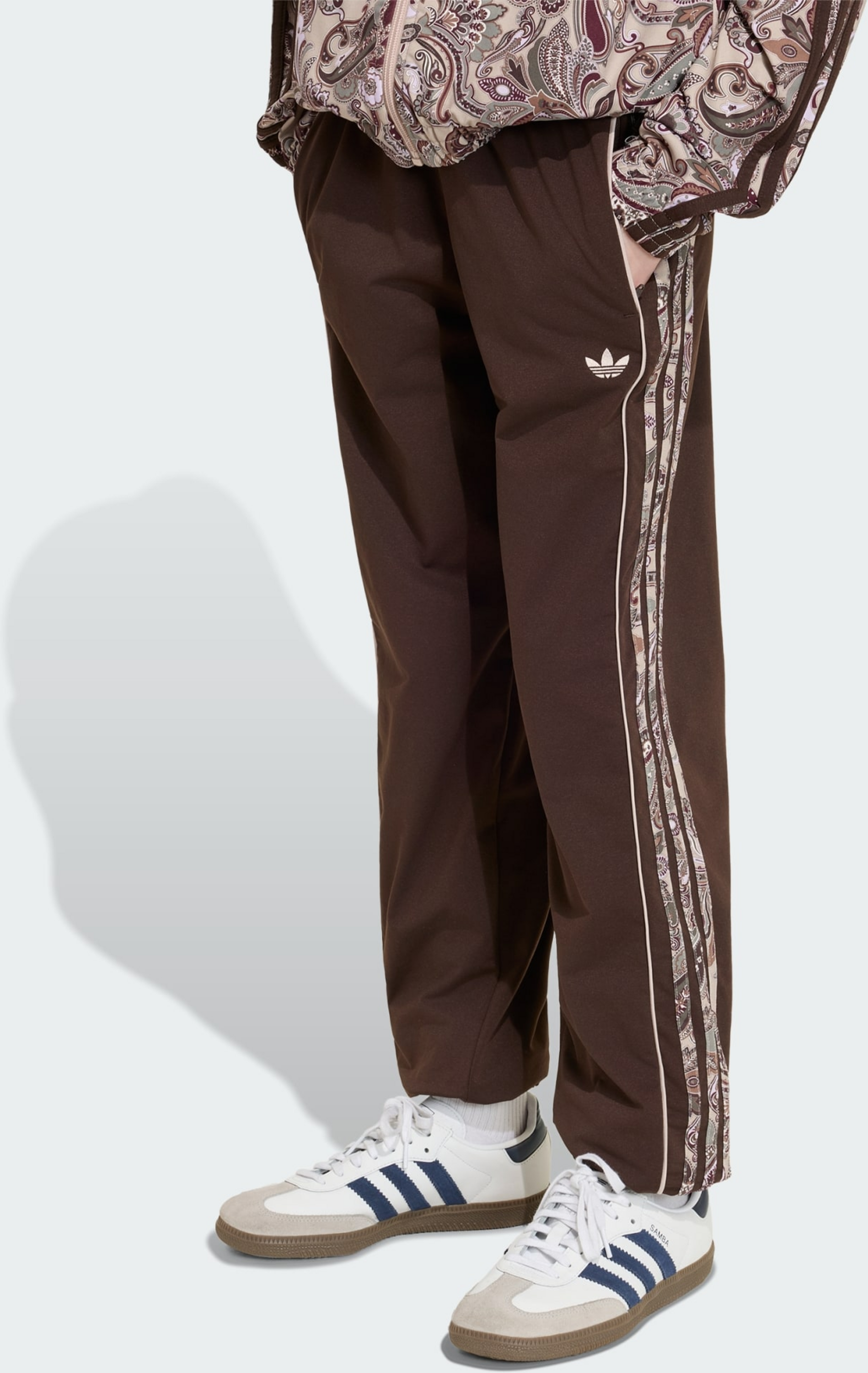 ADIDAS ORIGINALS, Adidas Originals Sst L&ouml;sa Tr&auml;ningsbyxor Med Paisleym&ouml;nster