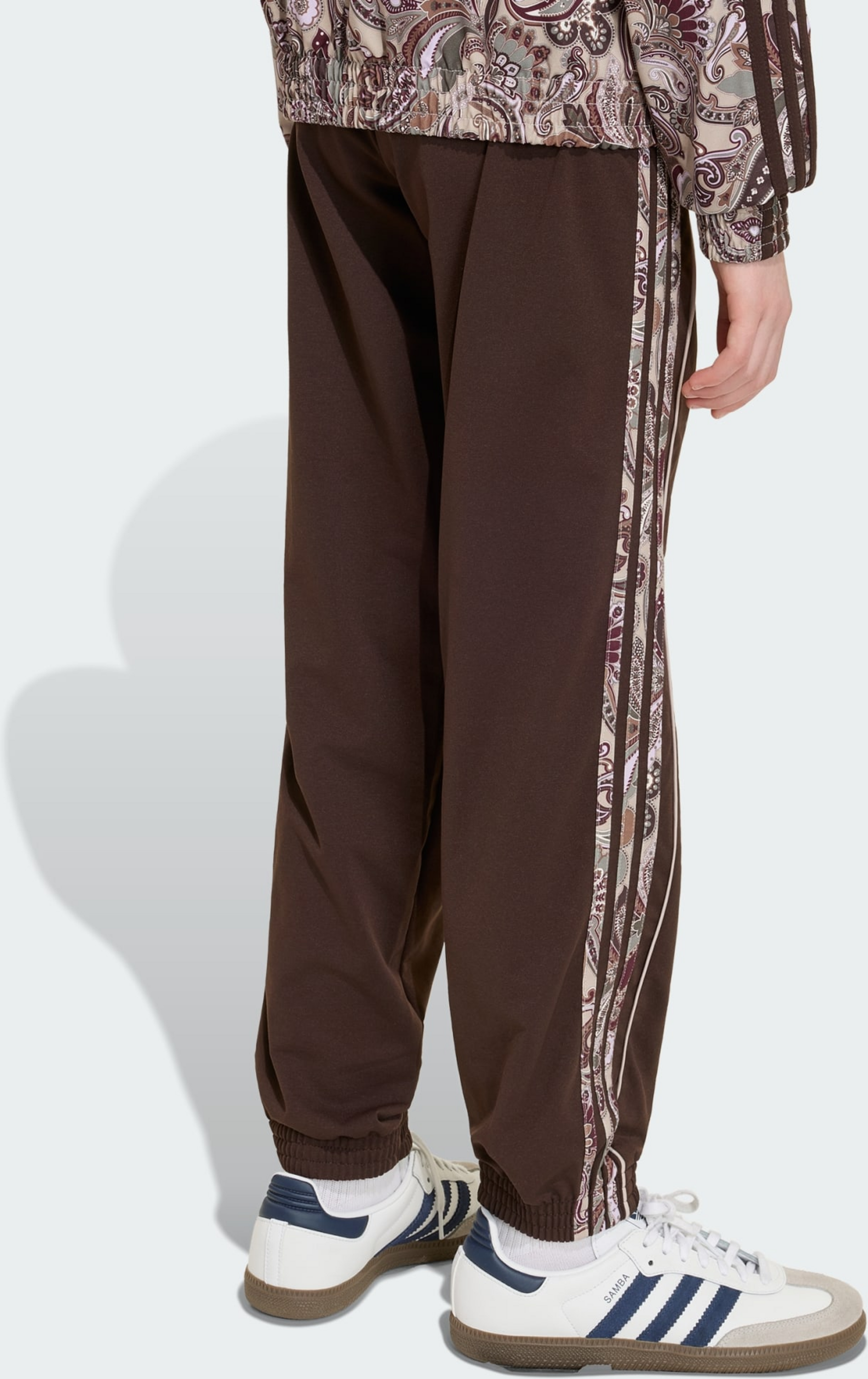 ADIDAS ORIGINALS, Adidas Originals Sst L&ouml;sa Tr&auml;ningsbyxor Med Paisleym&ouml;nster