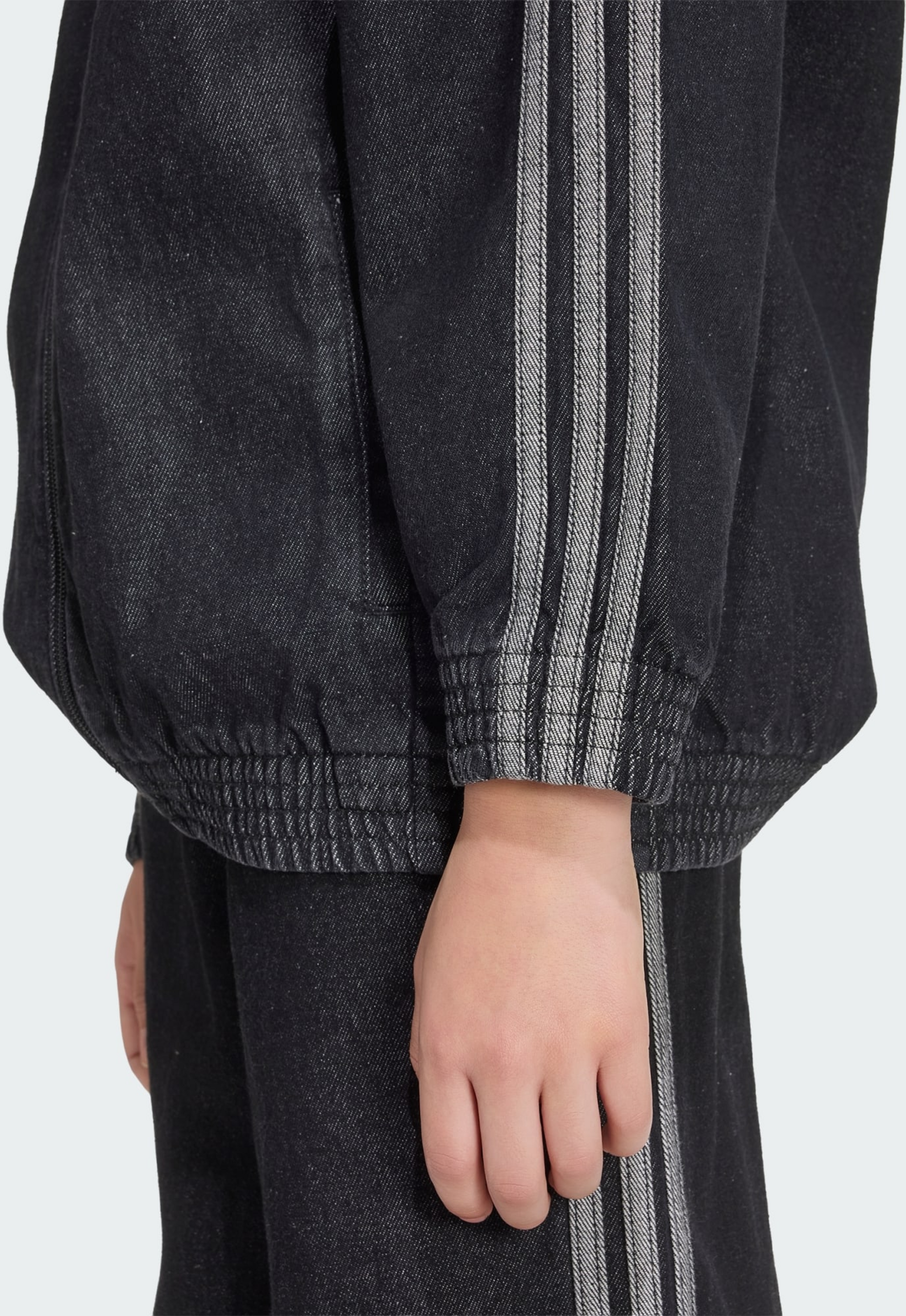 ADIDAS ORIGINALS, Adidas Originals Sst Loose Denim Tr&auml;ningsjacka