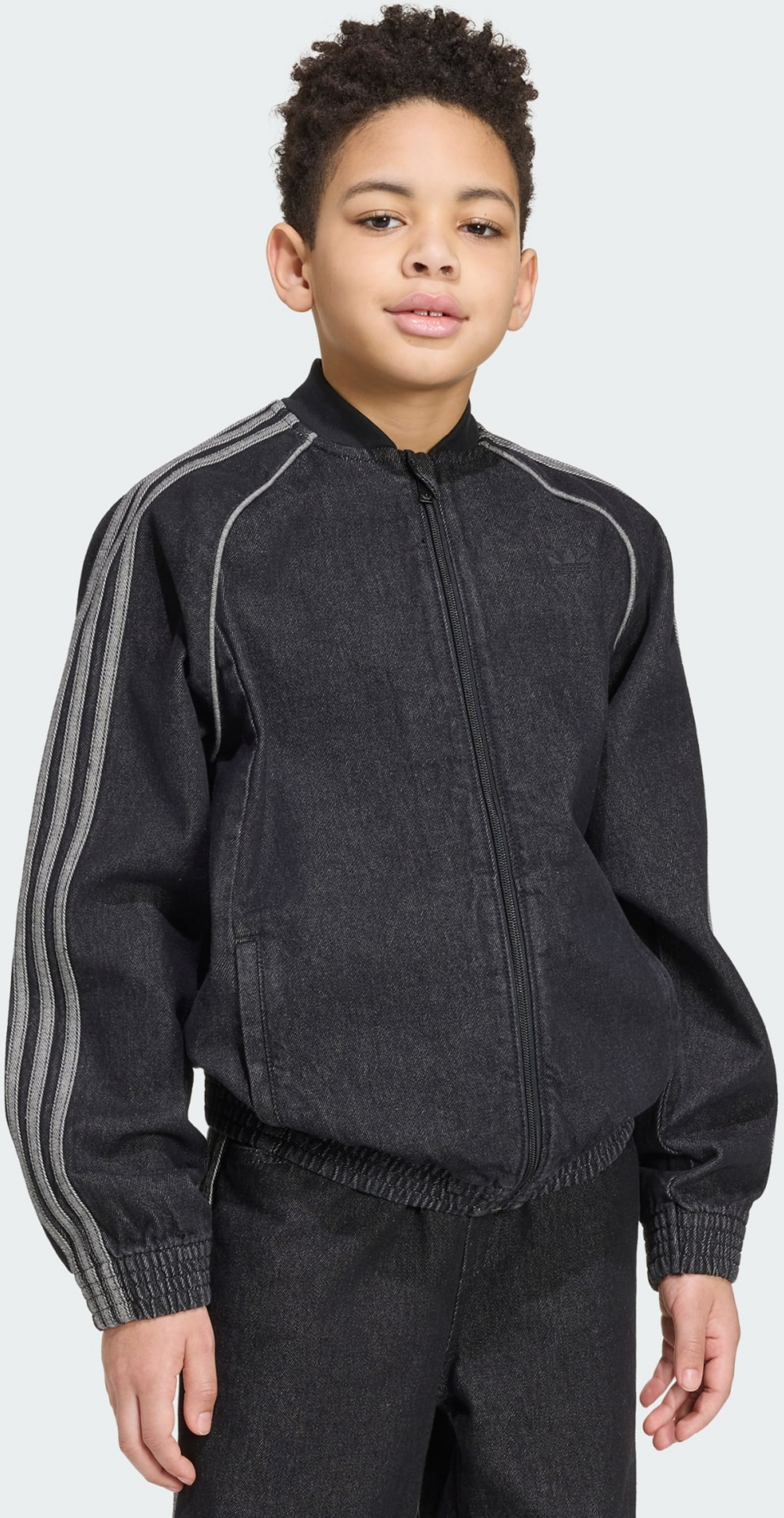 ADIDAS ORIGINALS, Adidas Originals Sst Loose Denim Tr&auml;ningsjacka