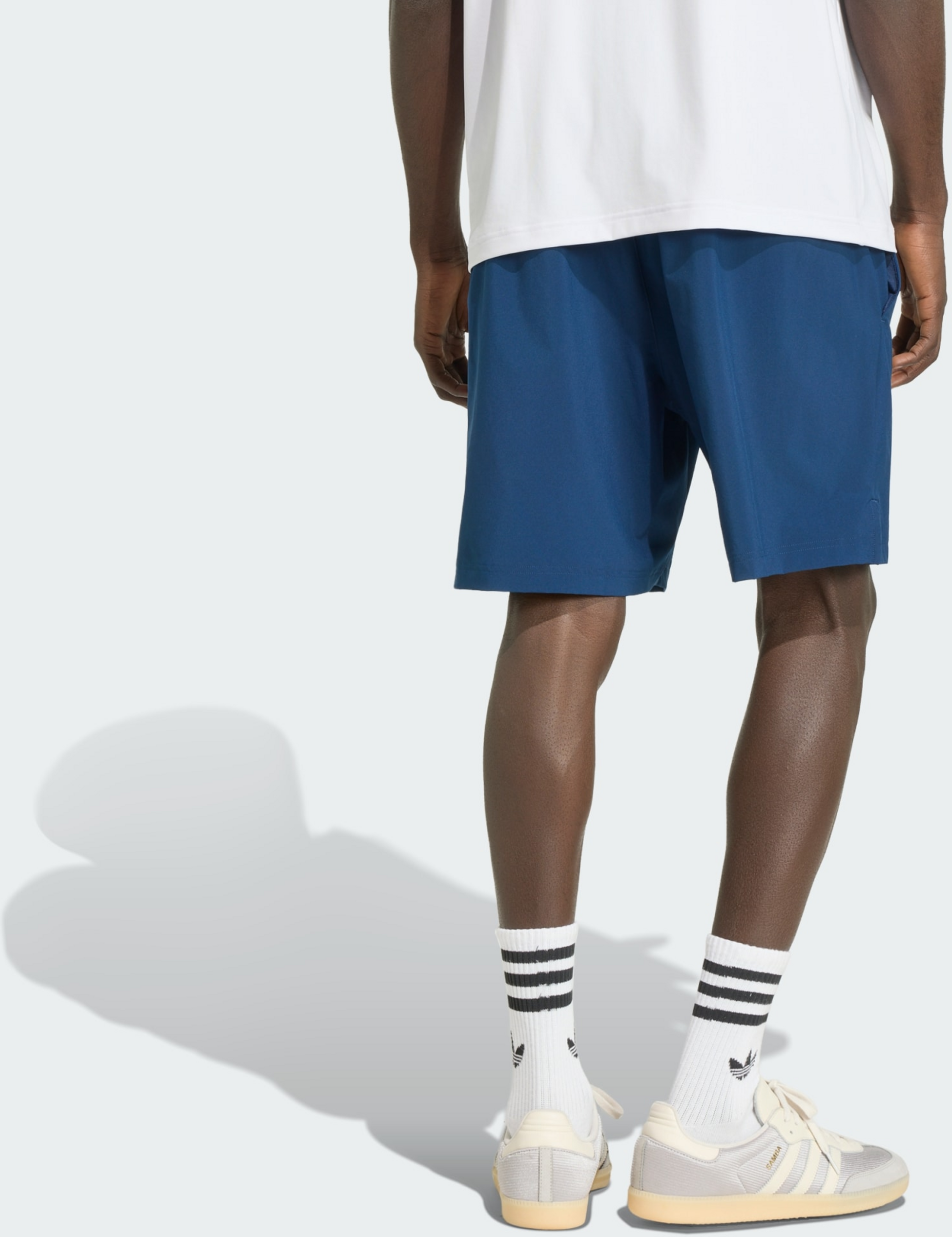 ADIDAS ORIGINALS, Adidas Originals Tech Trefoil Essentials Polyester Shorts
