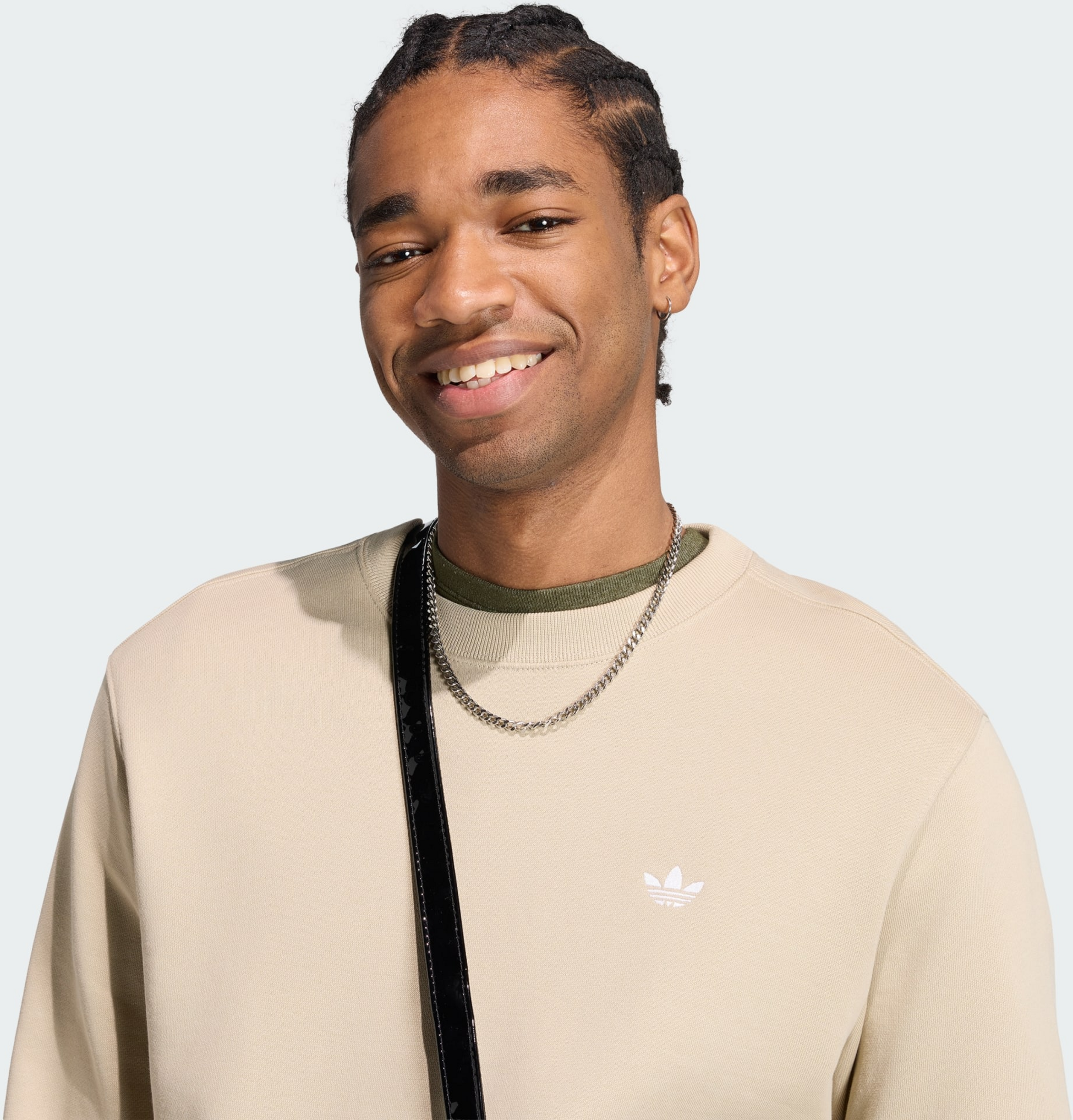 ADIDAS ORIGINALS, Adidas Originals Trefoil Essentials Crew Tr&ouml;ja I Sweatshirttyg