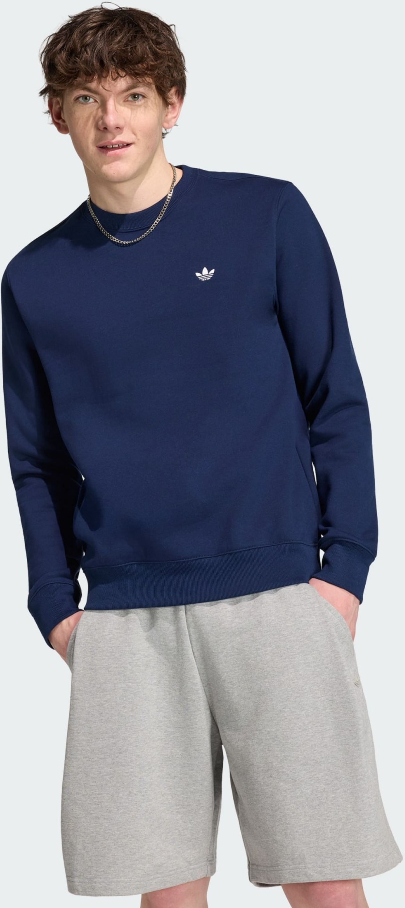 ADIDAS ORIGINALS, Adidas Originals Trefoil Essentials Crew Tr&ouml;ja