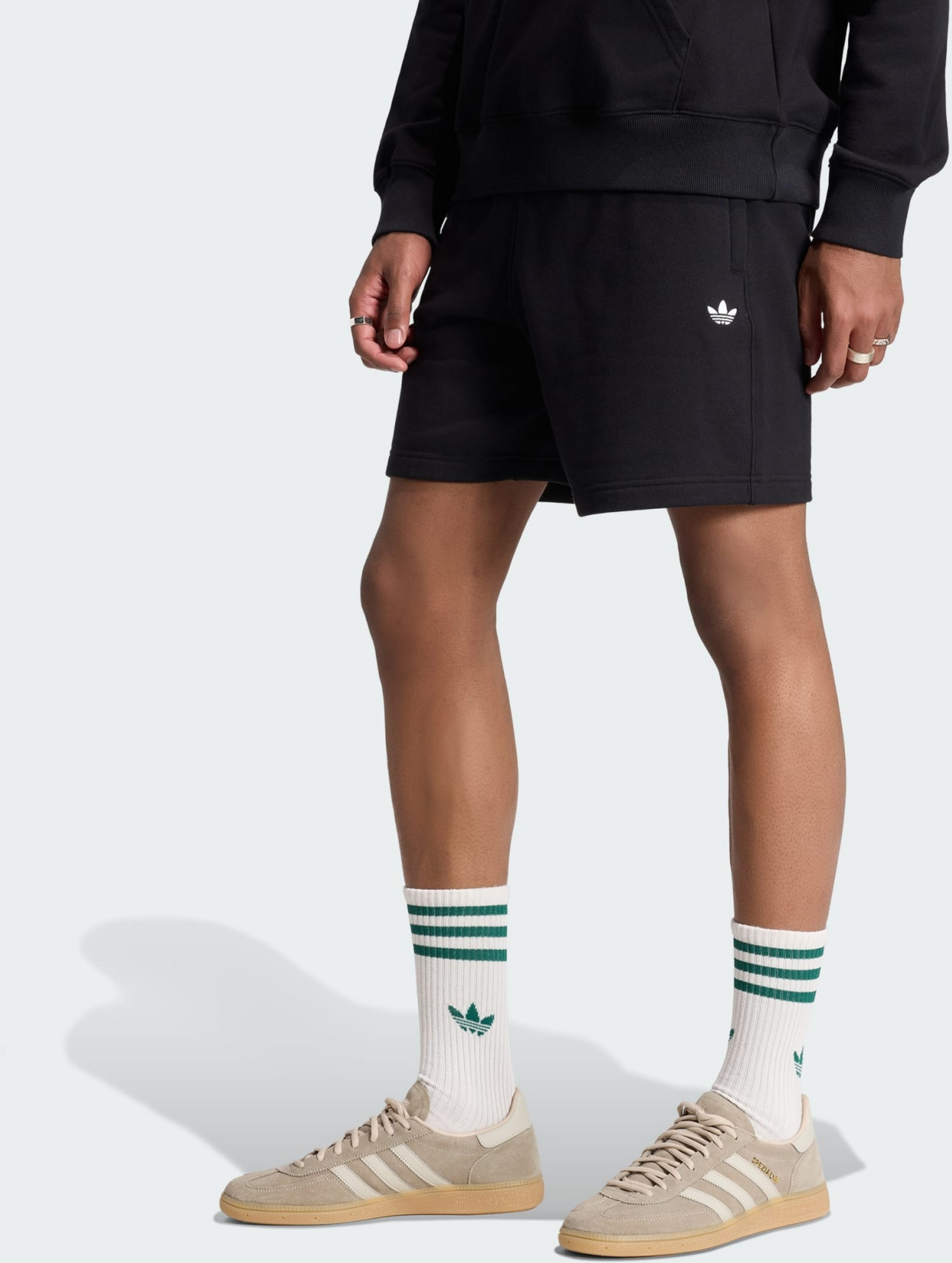 ADIDAS ORIGINALS, Adidas Originals Trefoil Essentials Fleeceshorts