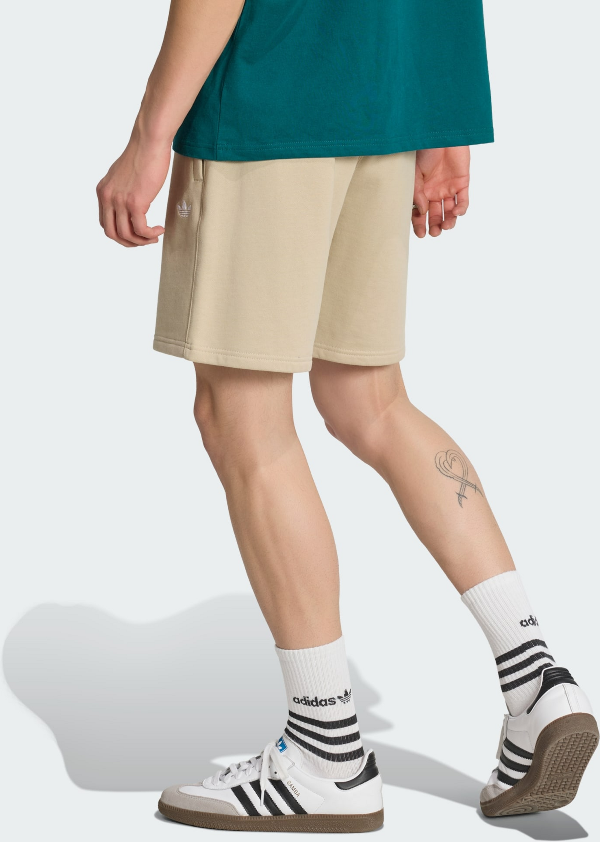 ADIDAS ORIGINALS, Adidas Originals Trefoil Essentials Fleeceshorts