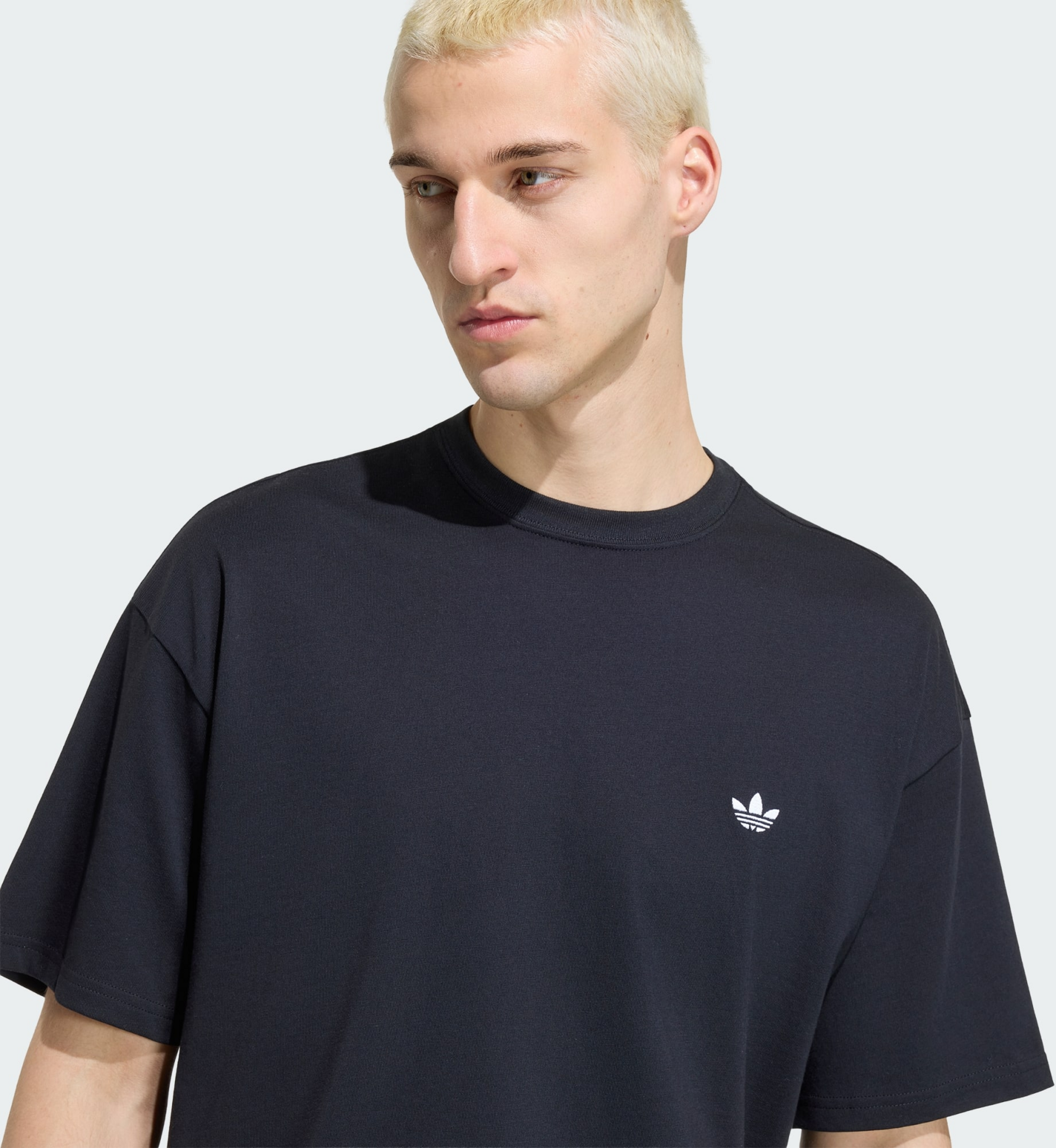 ADIDAS ORIGINALS, Adidas Originals Trefoil Essentials Loose Dropped Shoulder T-shirt