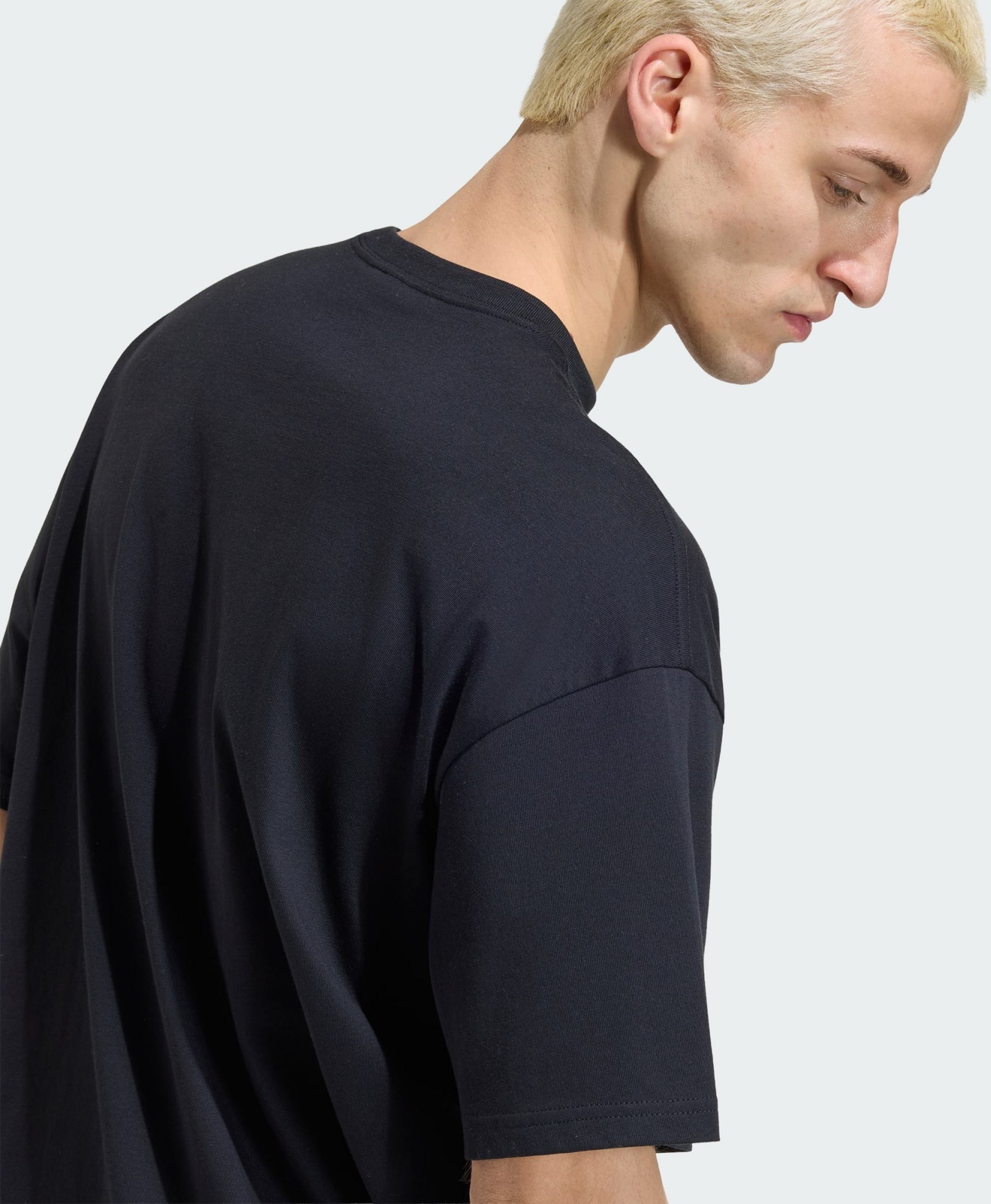 ADIDAS ORIGINALS, Adidas Originals Trefoil Essentials Loose Dropped Shoulder T-shirt