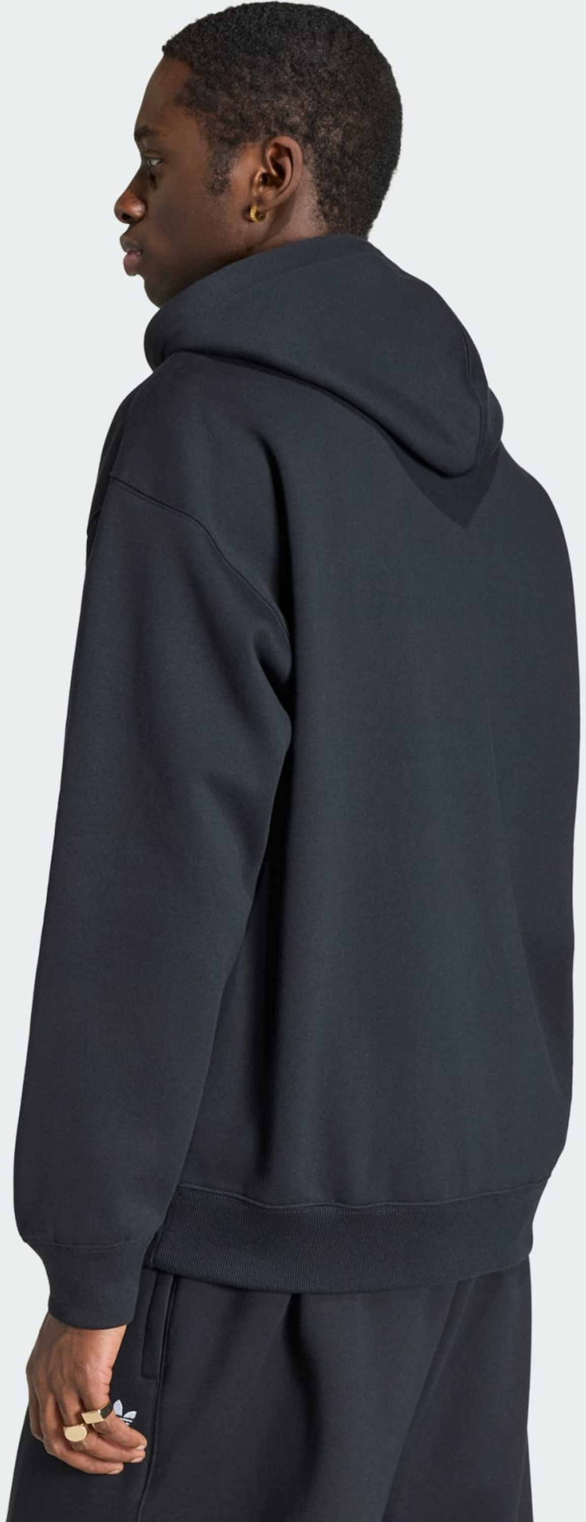 ADIDAS ORIGINALS, Adidas Originals Trefoil Essentials Loose Full Zip Huvtr&ouml;ja