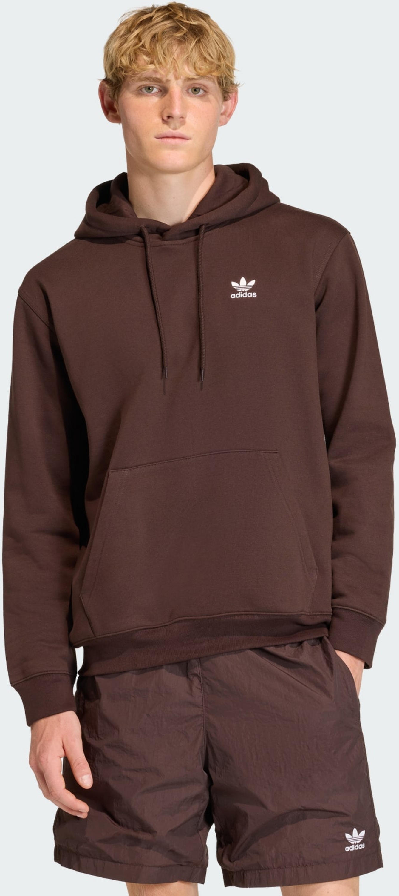 ADIDAS ORIGINALS, Adidas Originals Trefoil Essentials Loose Hoodie