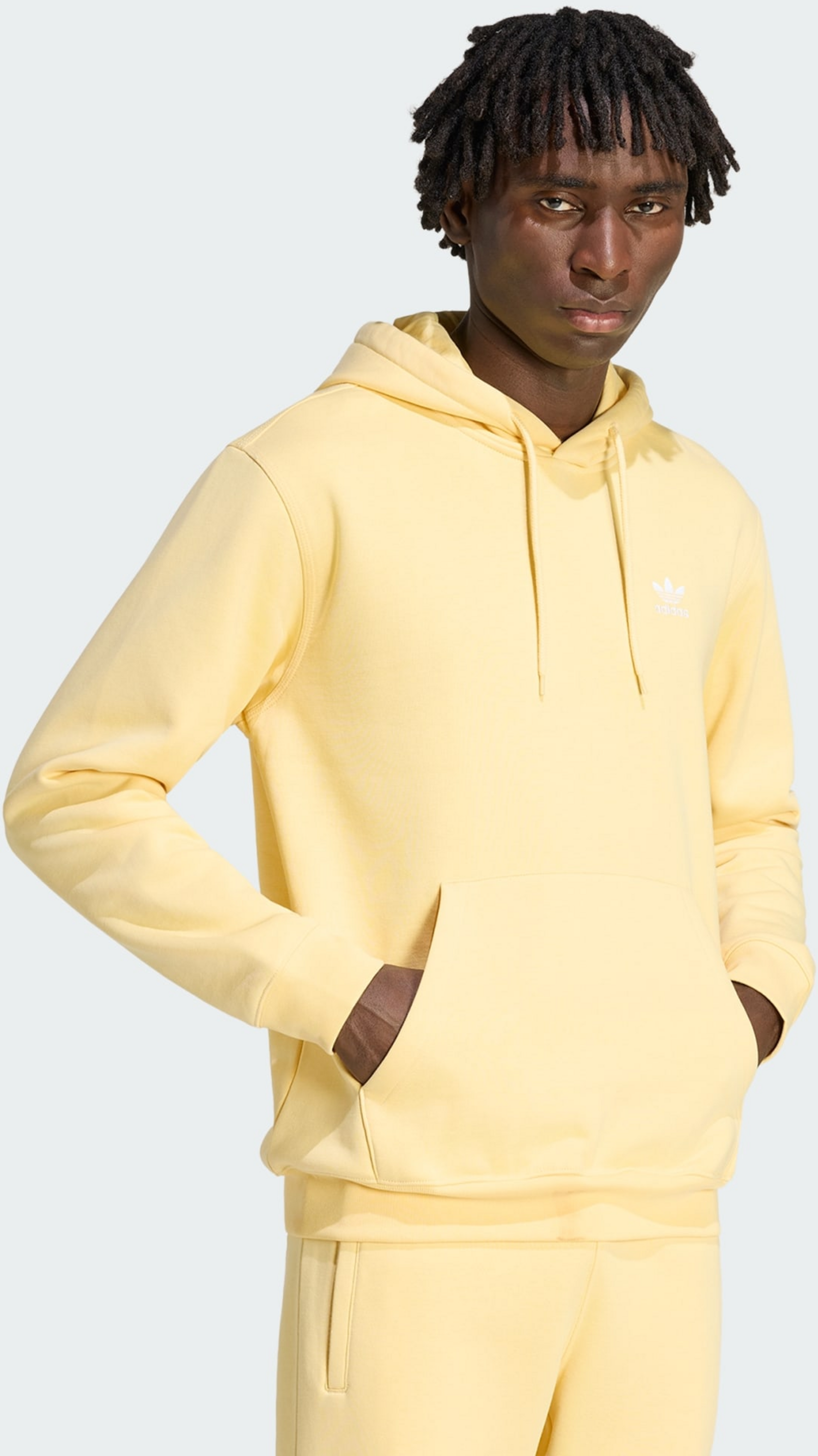 ADIDAS ORIGINALS, Adidas Originals Trefoil Essentials Loose Hoodie