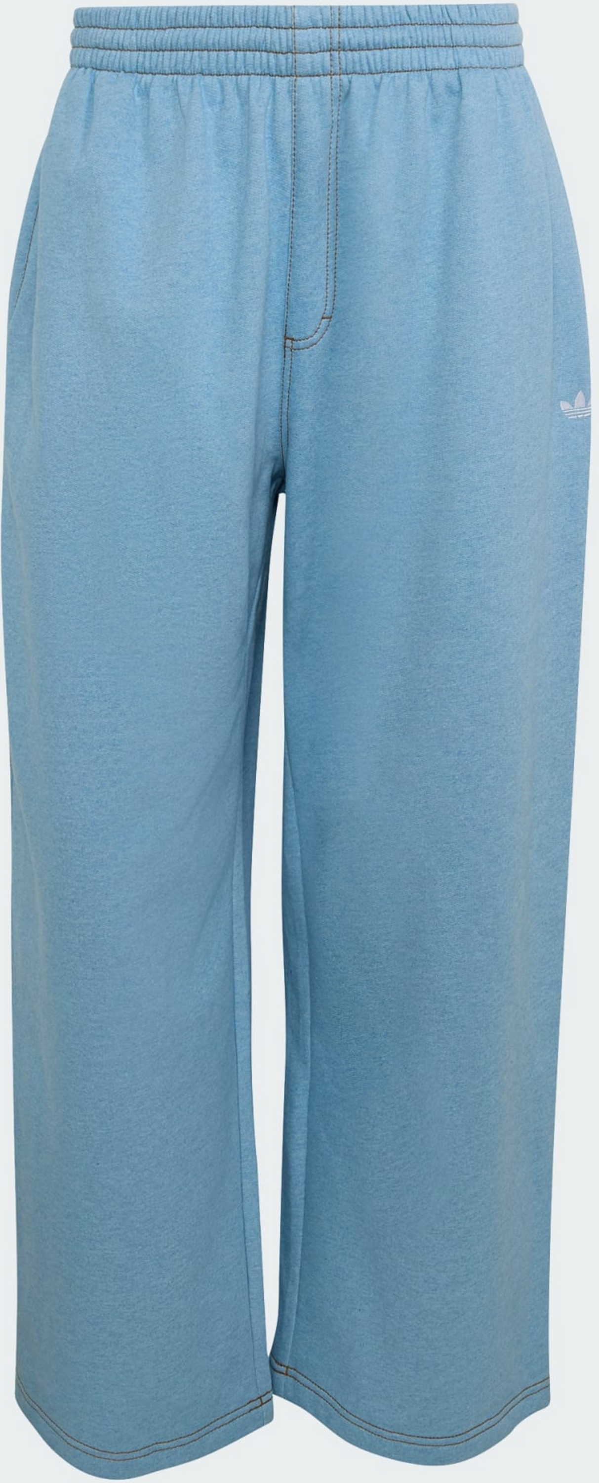 ADIDAS ORIGINALS, Adidas Originals Trefoil Essentials Melange Baggy Byxor Med Raka Benslut