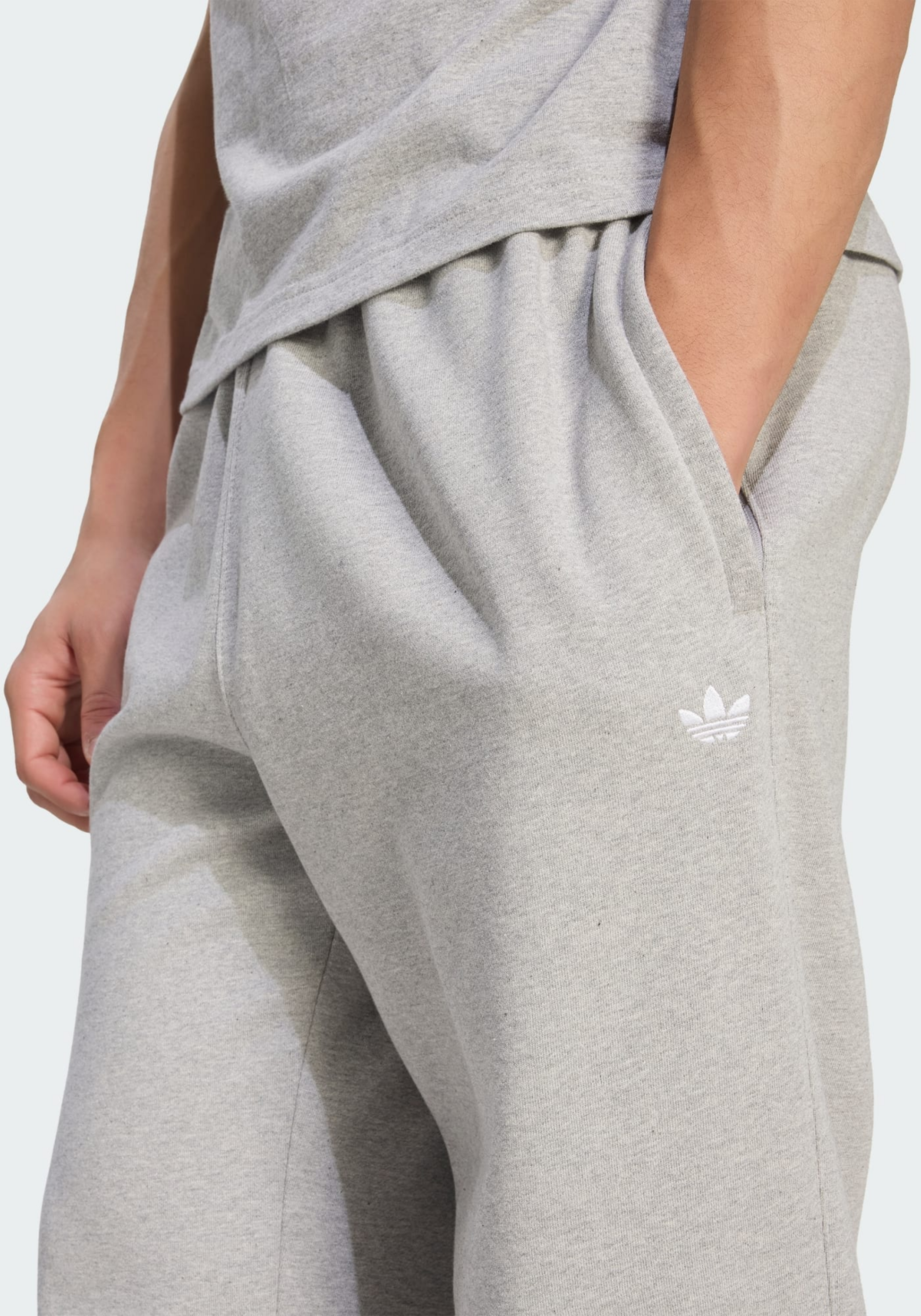 ADIDAS ORIGINALS, Adidas Originals Trefoil Essentials Open Hem Byxor