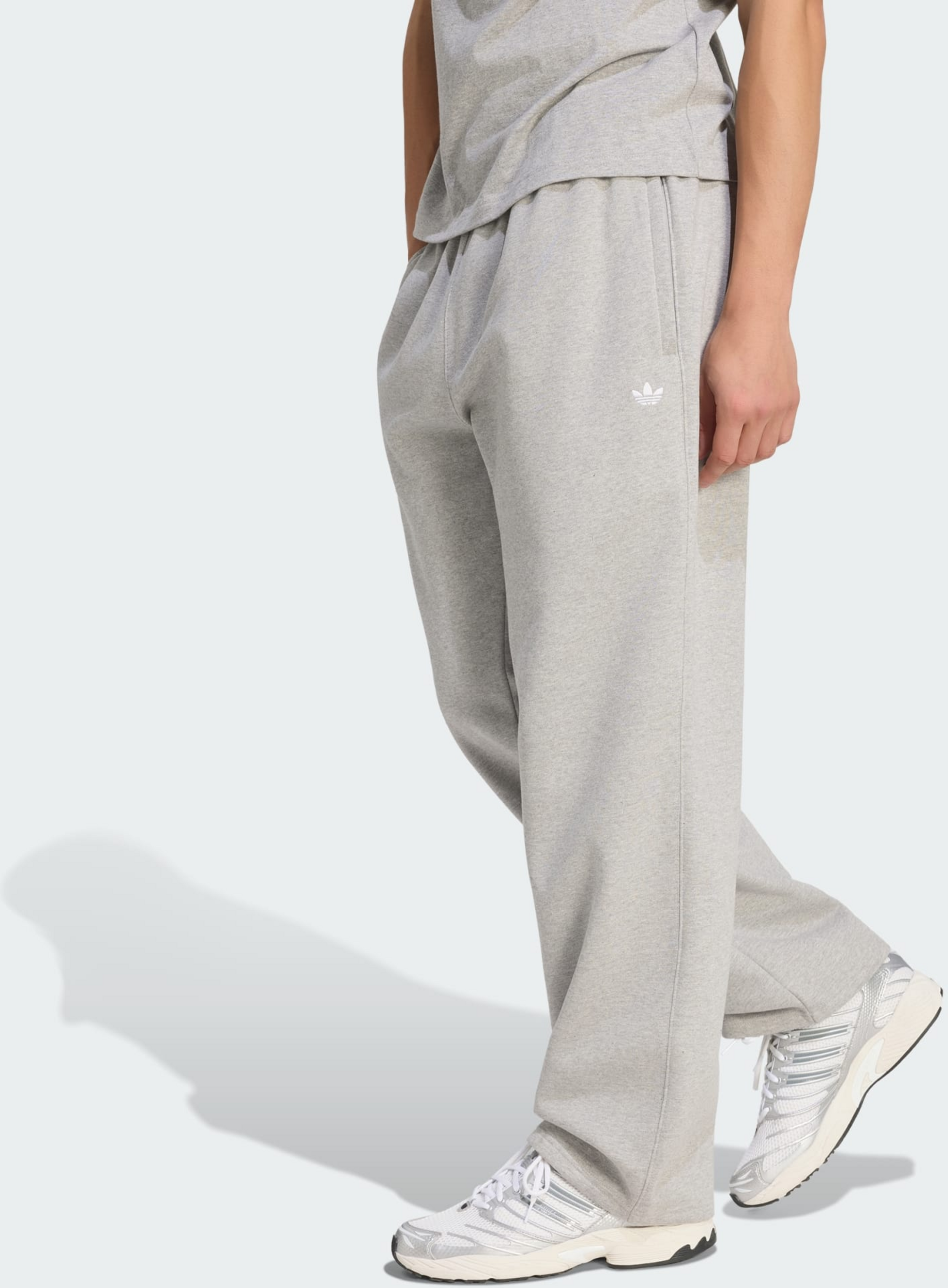 ADIDAS ORIGINALS, Adidas Originals Trefoil Essentials Open Hem Byxor