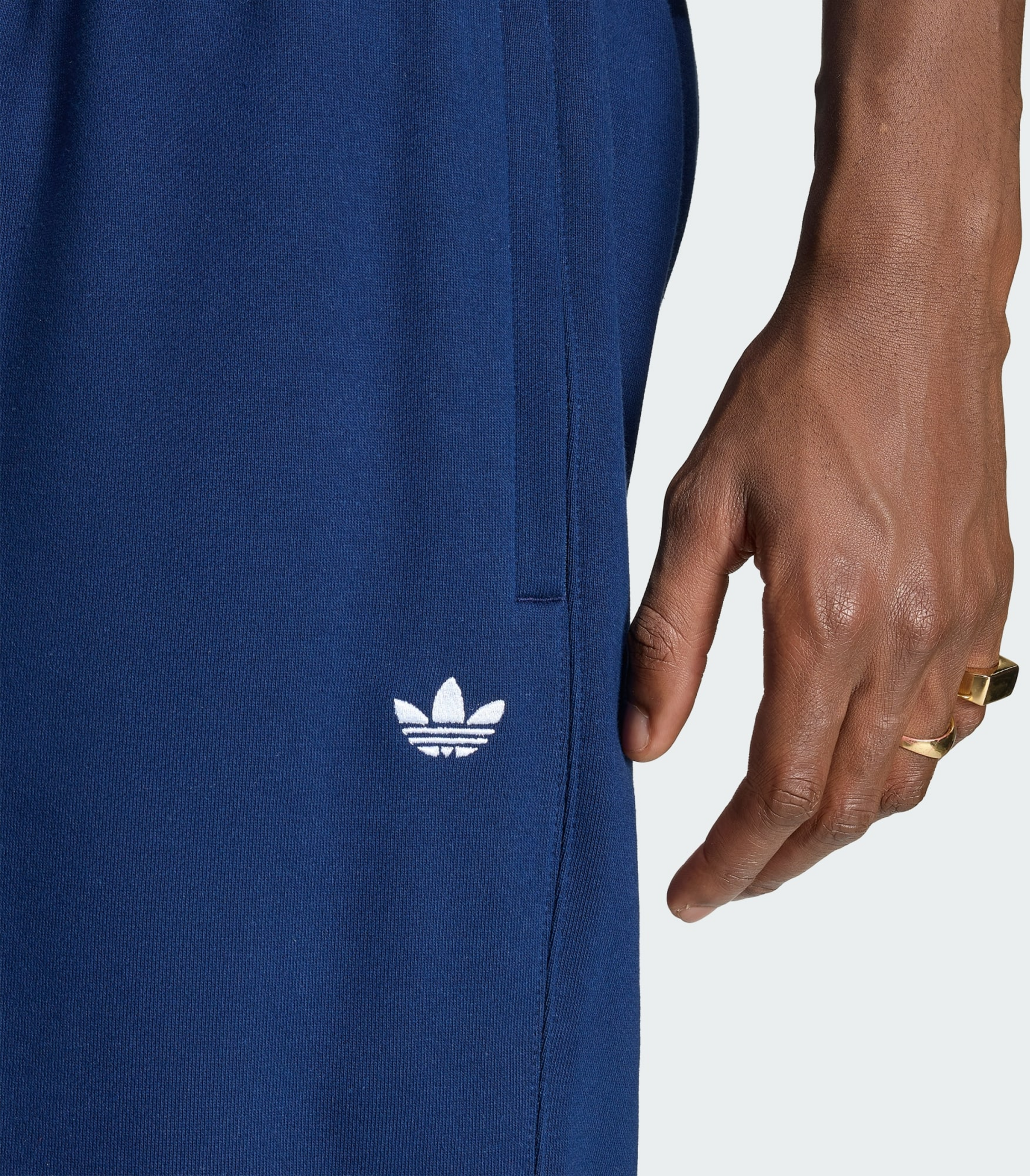 ADIDAS ORIGINALS, Adidas Originals Trefoil Essentials Open Hem Byxor
