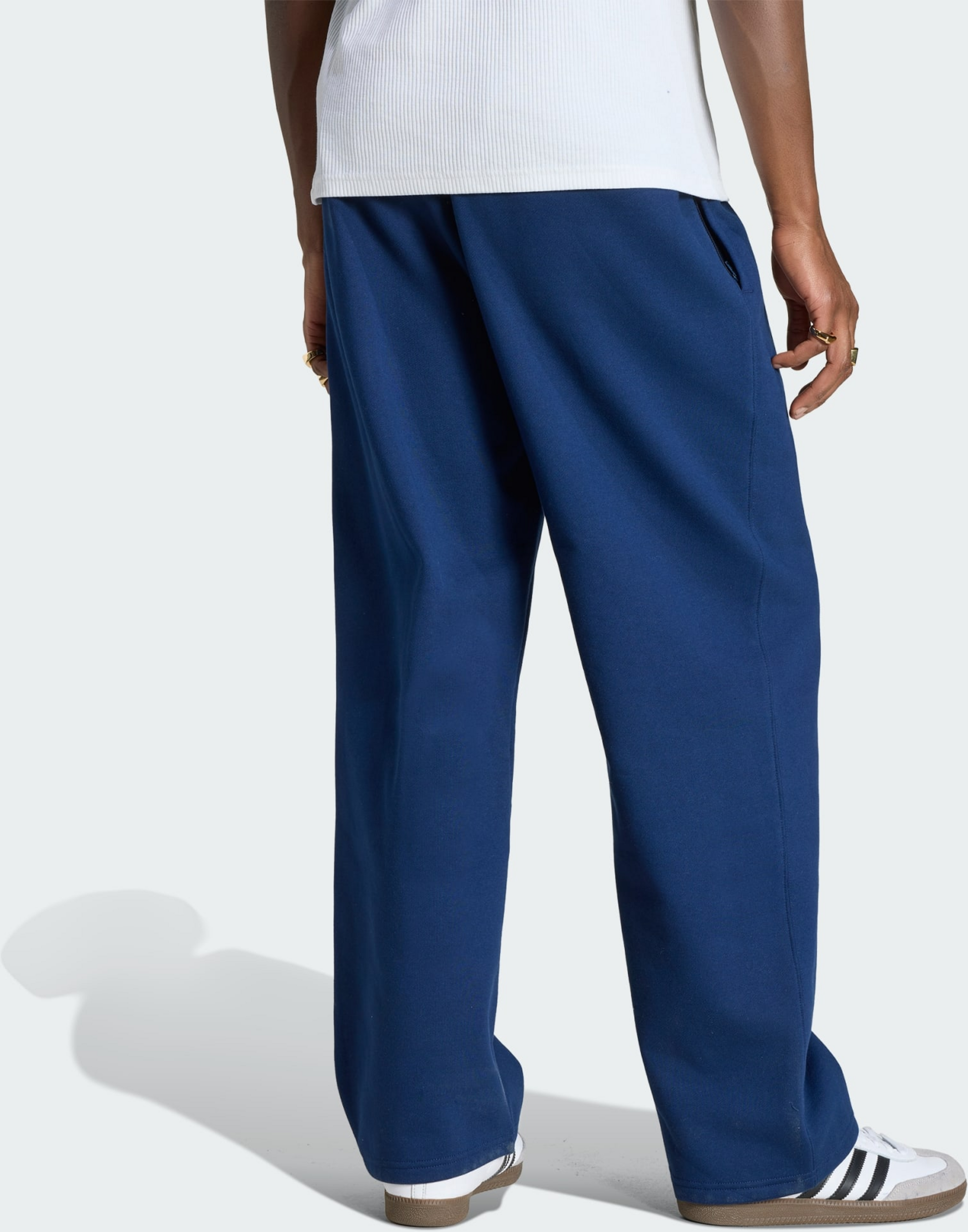 ADIDAS ORIGINALS, Adidas Originals Trefoil Essentials Open Hem Byxor