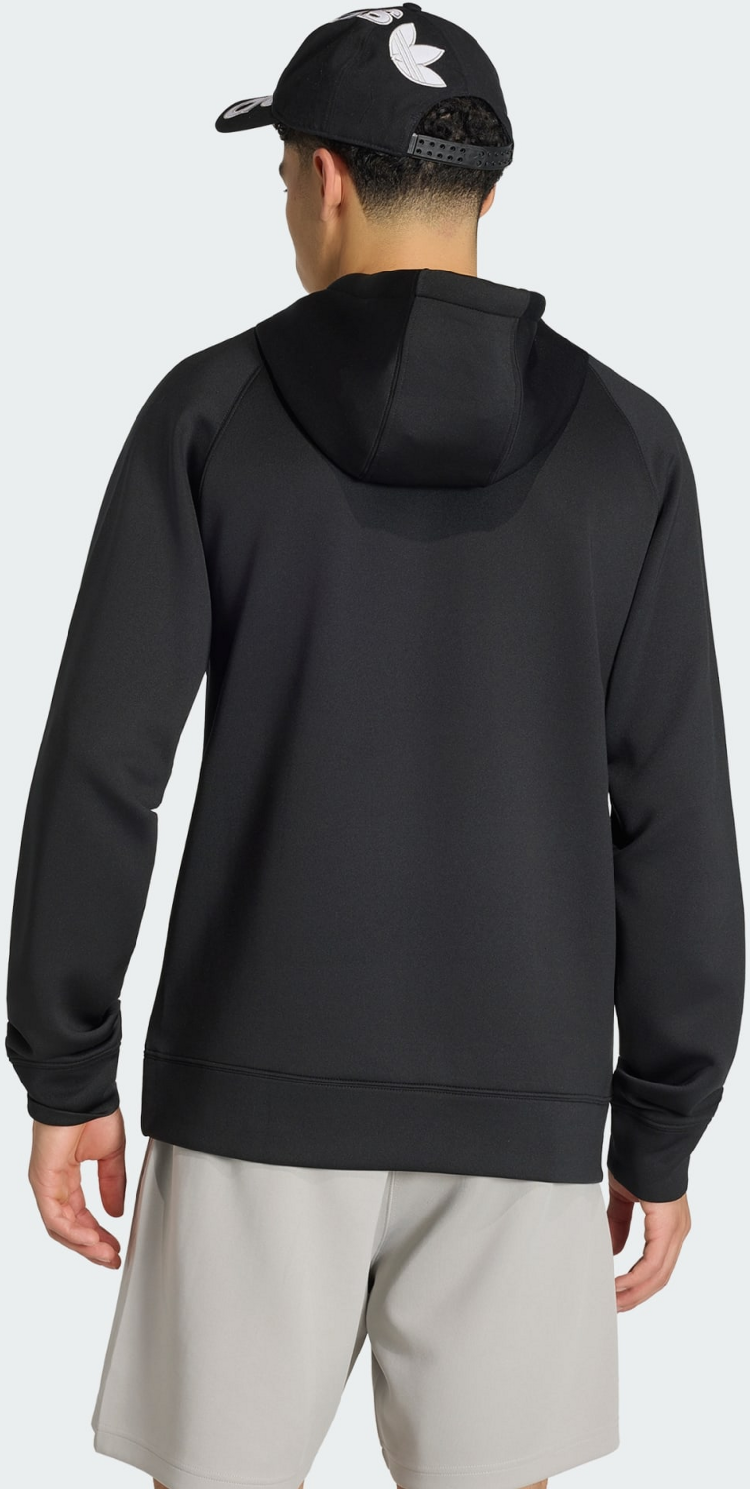 ADIDAS ORIGINALS, Adidas Originals Trefoil Essentials Spacer Hoodie