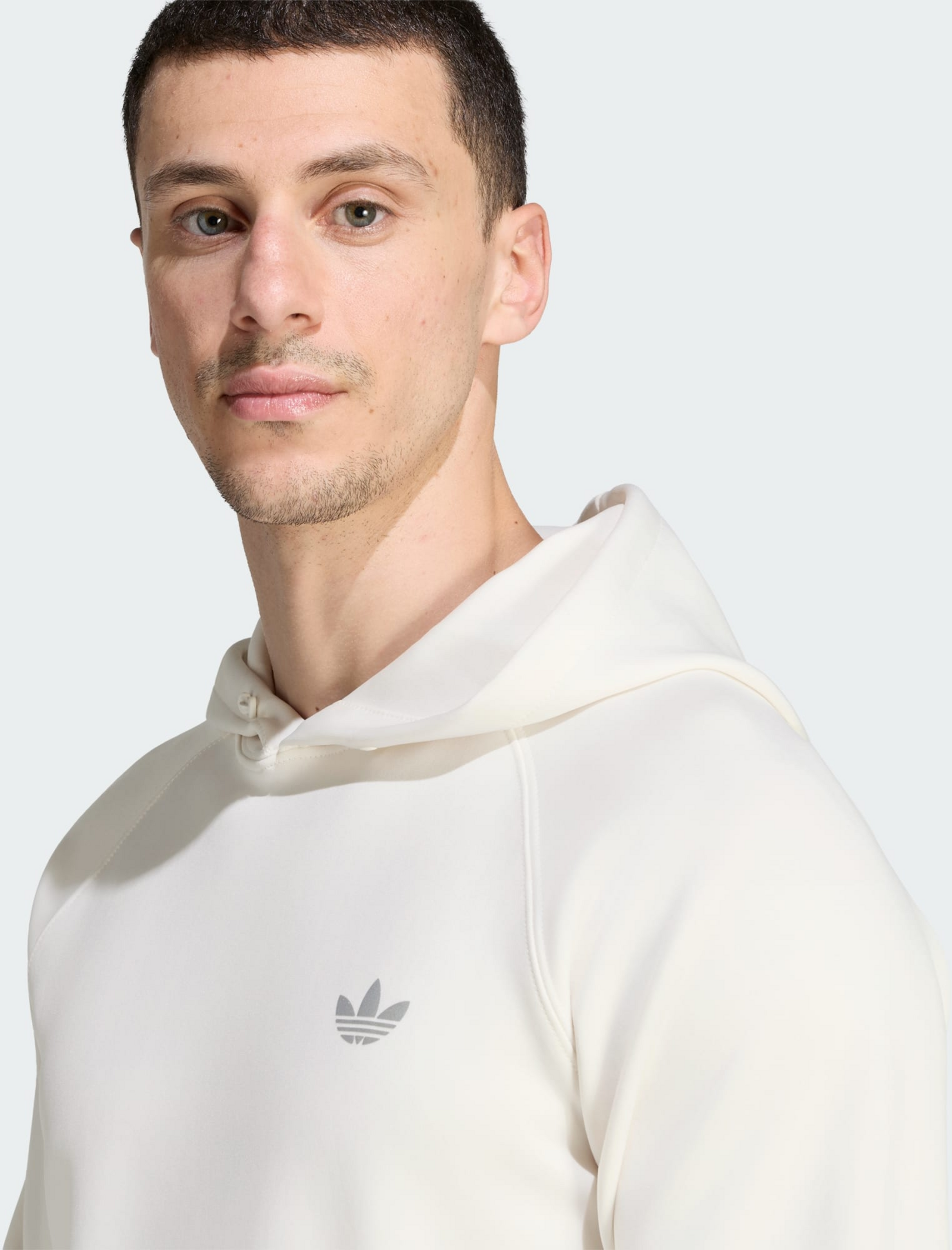 ADIDAS ORIGINALS, Adidas Originals Trefoil Essentials Spacer Hoodie
