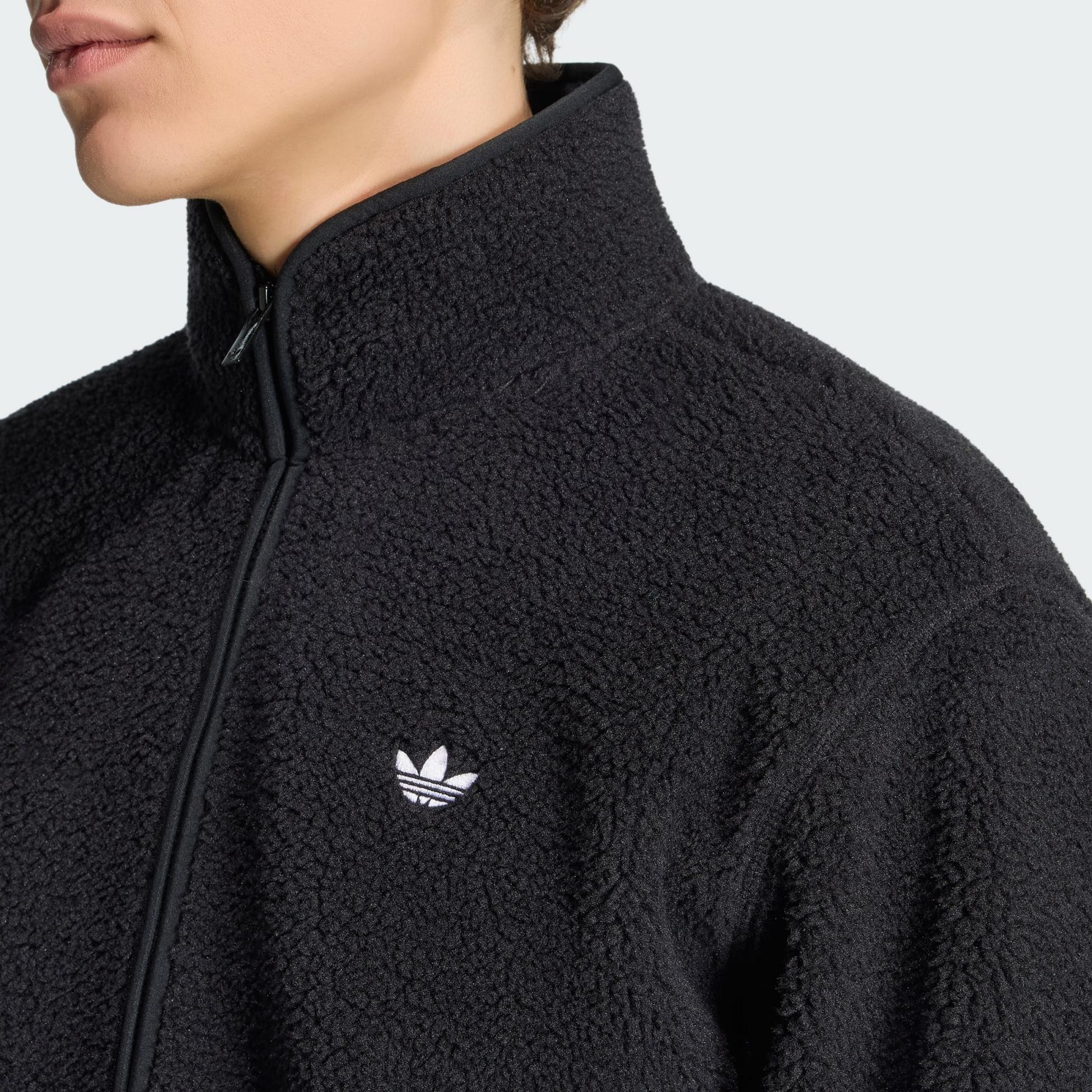 ADIDAS ORIGINALS, Adidas Originals Trefoil Essentials Teddy Fleece