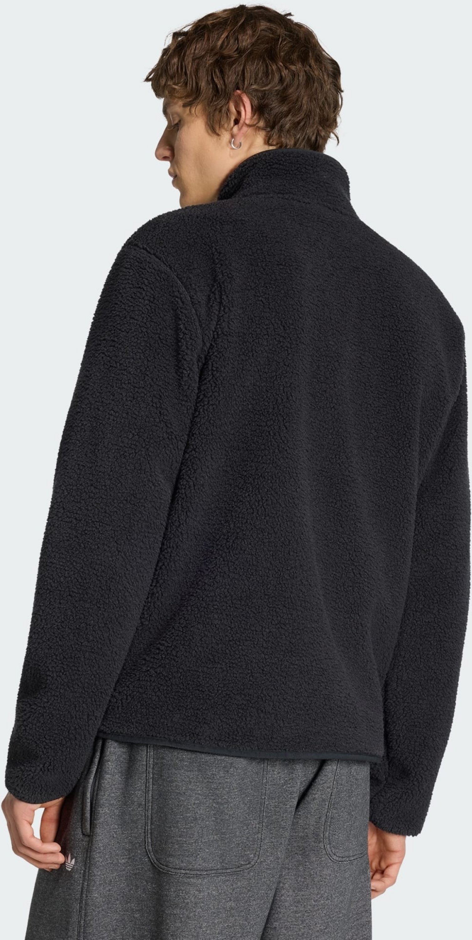 ADIDAS ORIGINALS, Adidas Originals Trefoil Essentials Teddy Fleece
