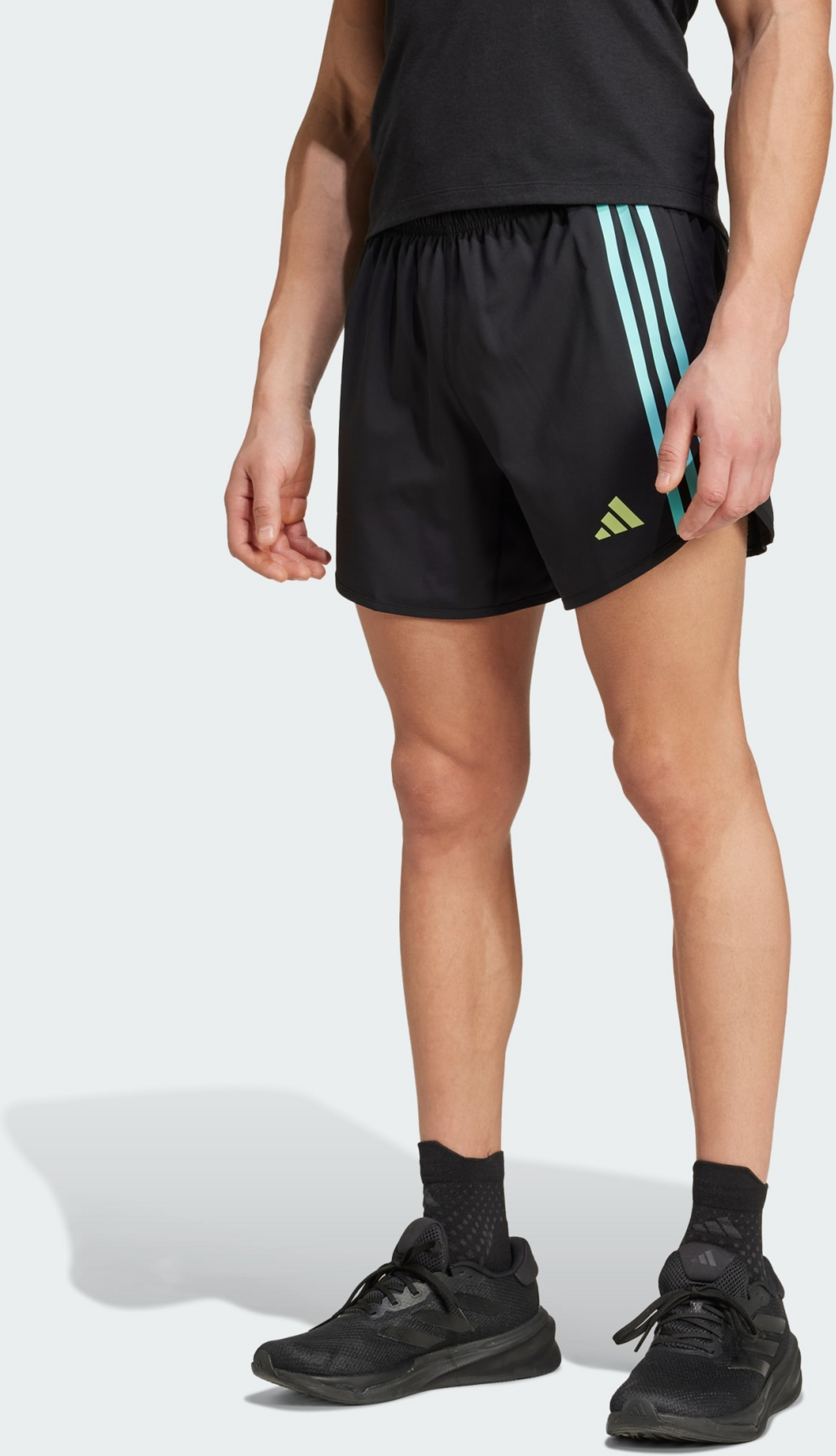 ADIDAS, Adidas Own The Run 3-stripes Shorts