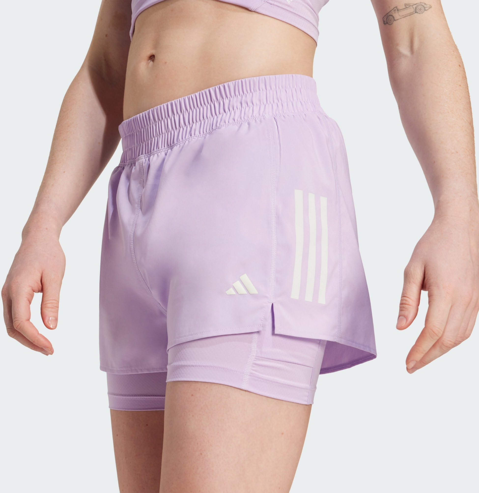 ADIDAS, Adidas Own The Run Climacool 2-in-1 Shorts