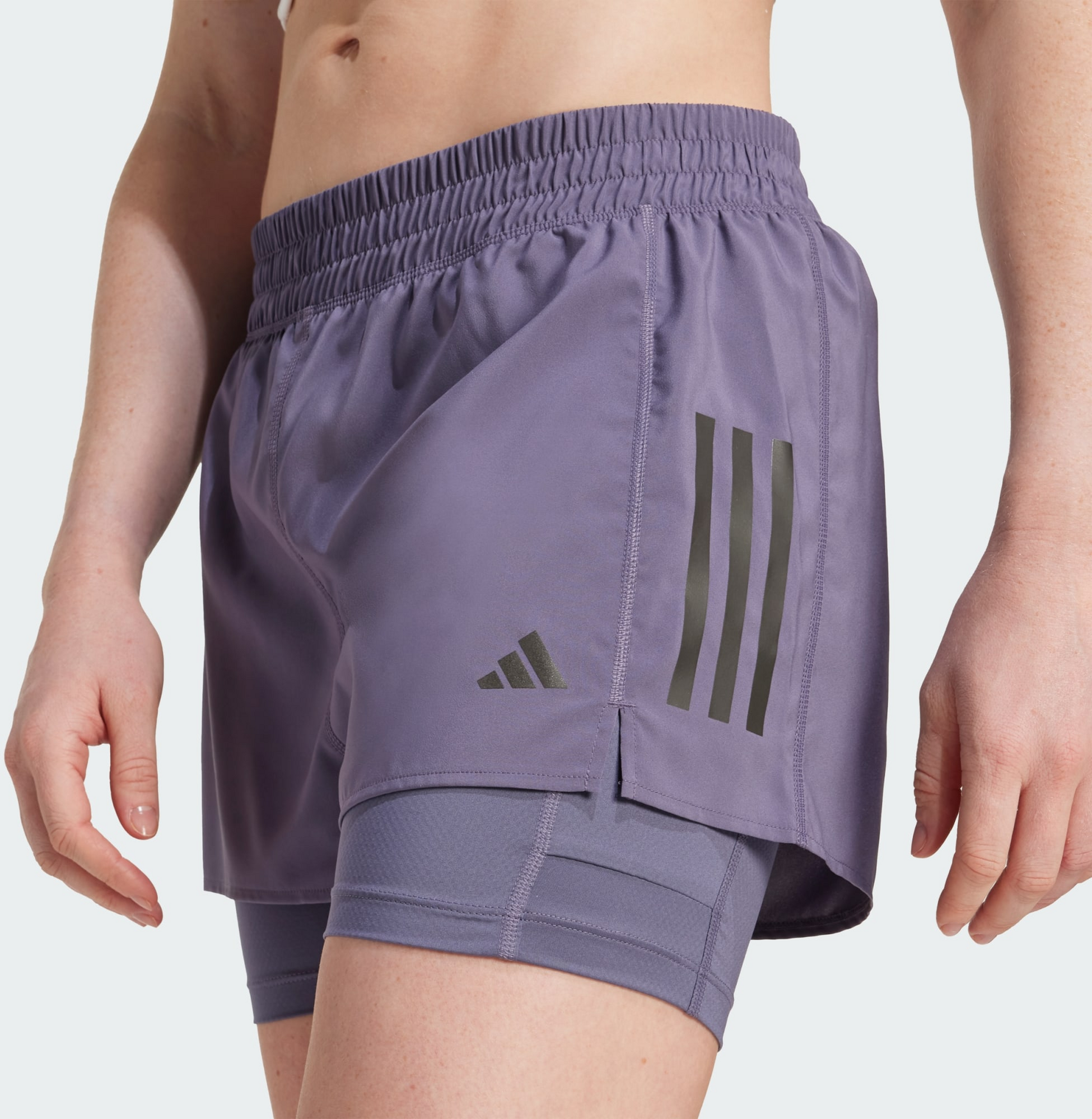 ADIDAS, Adidas Own The Run Climacool 2-in-1 Shorts