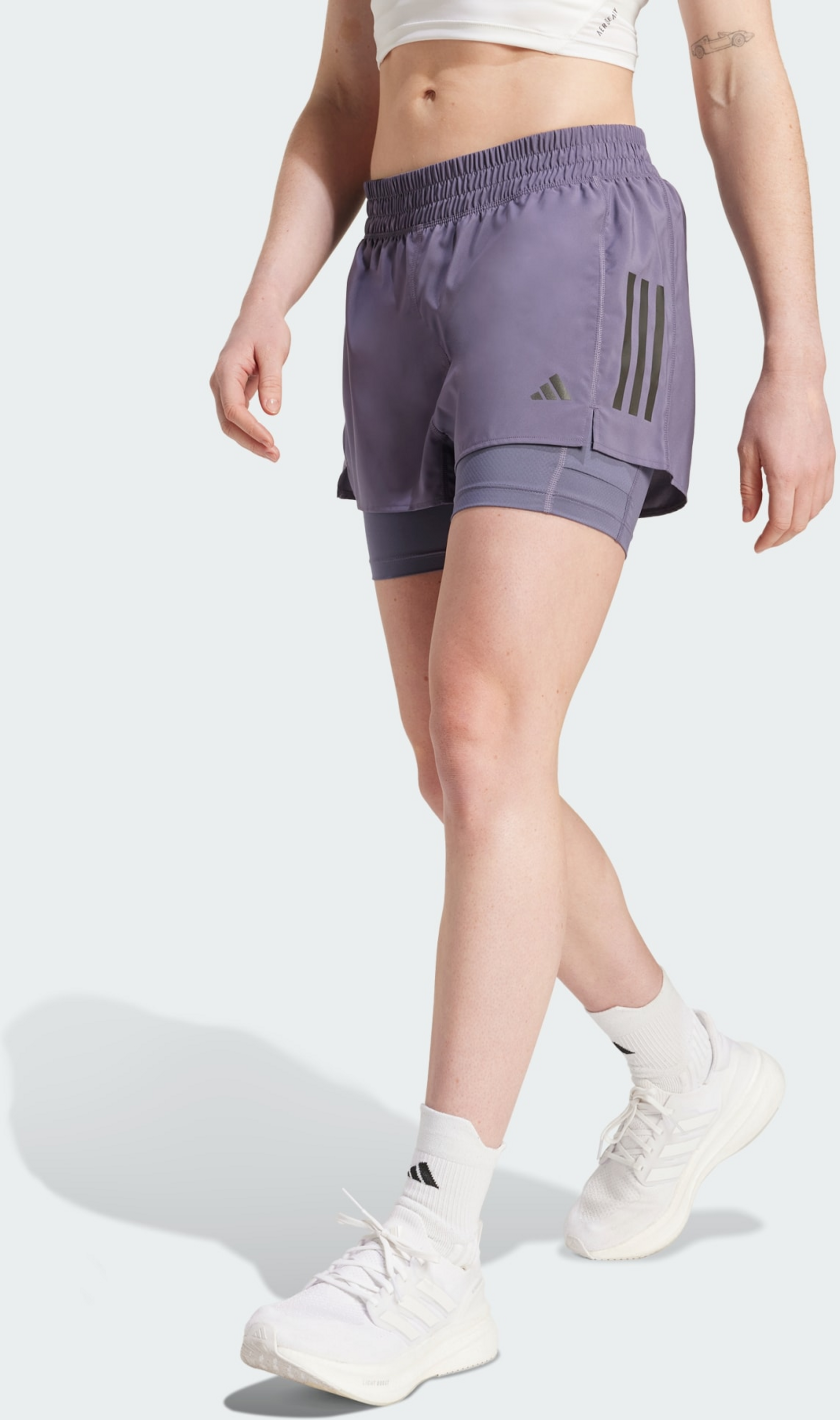 ADIDAS, Adidas Own The Run Climacool 2-in-1 Shorts
