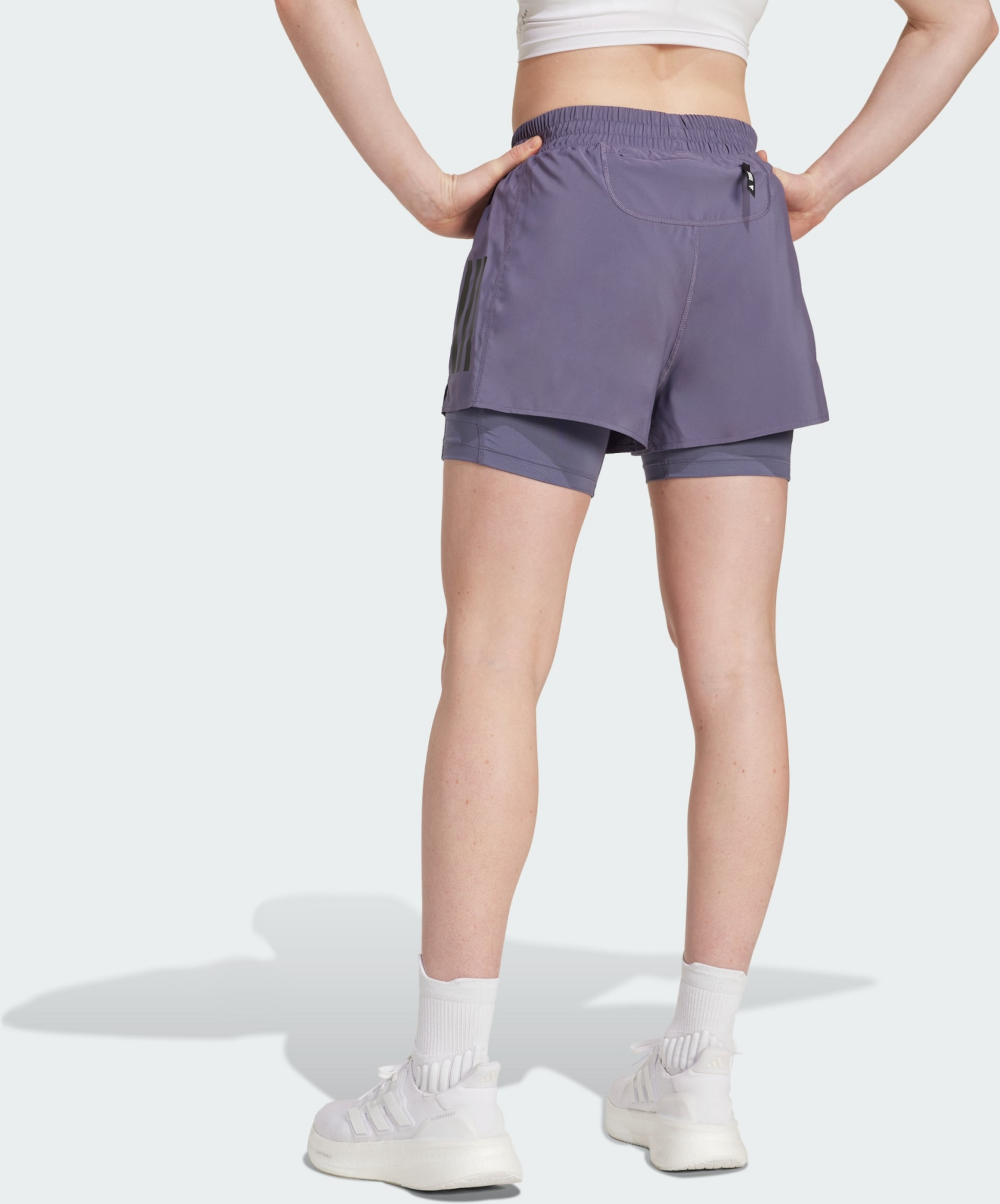 ADIDAS, Adidas Own The Run Climacool 2-in-1 Shorts