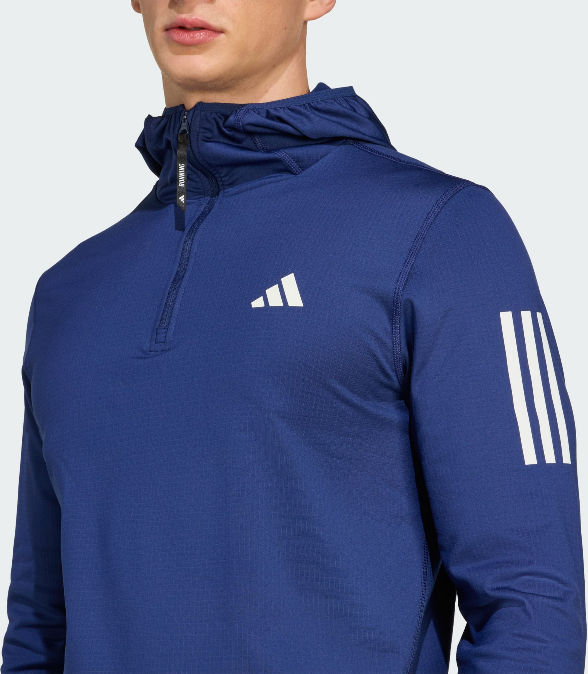 ADIDAS, Adidas Own The Run Winterized Hooded Half-zip