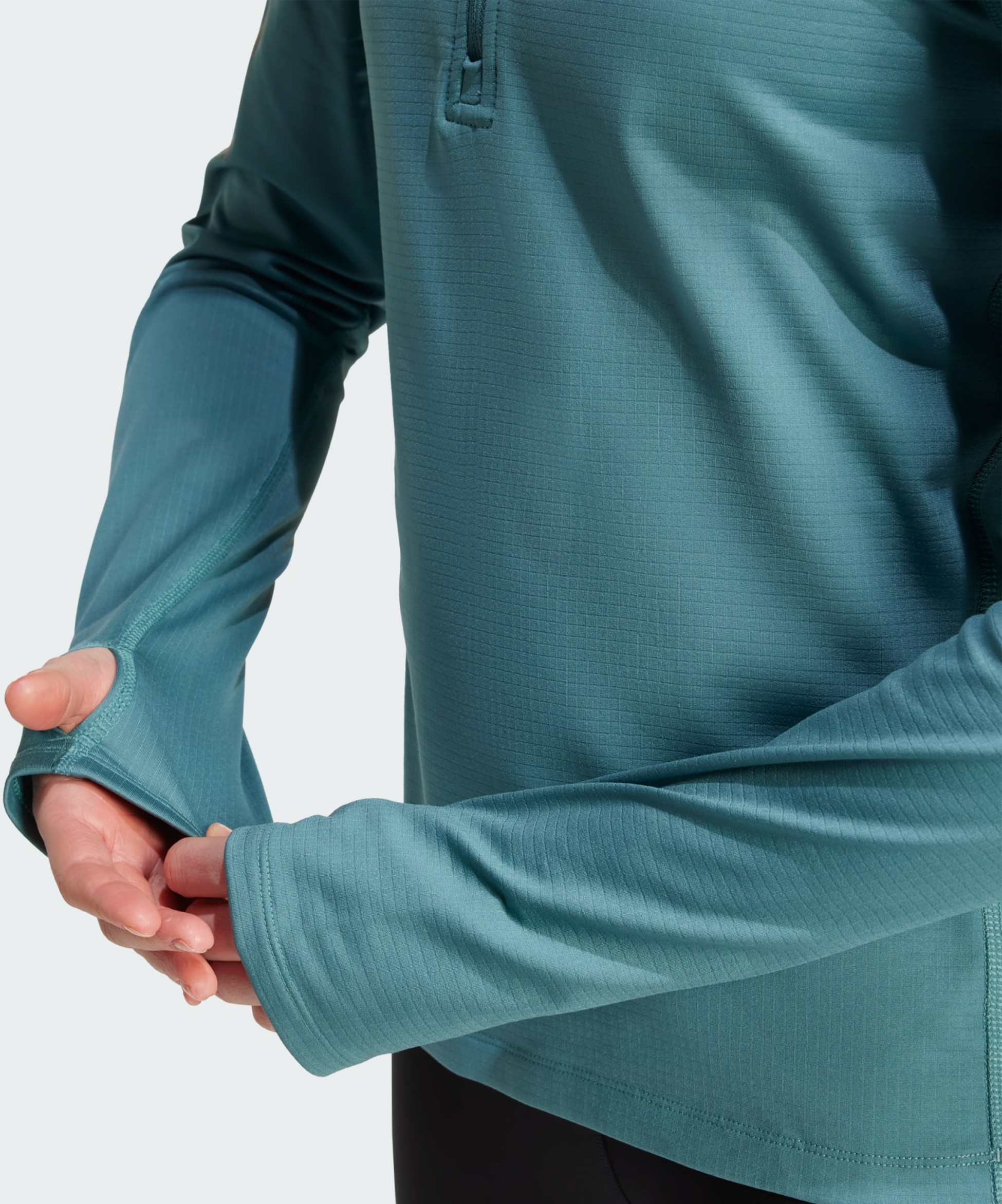 ADIDAS, Adidas Own The Run Winterized Hooded Half-zip