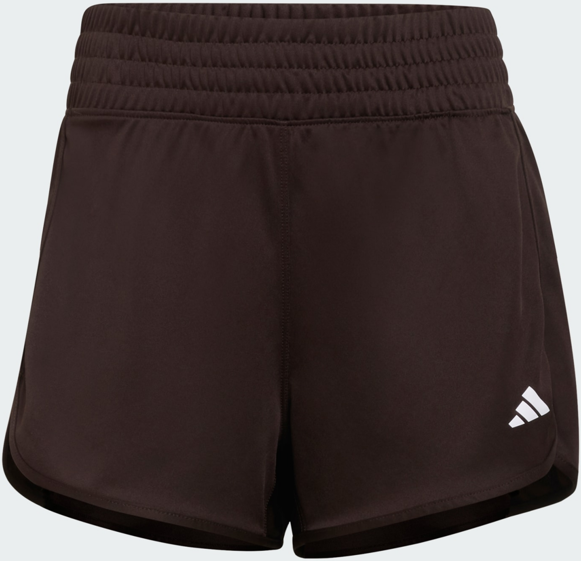 ADIDAS, Adidas Pacer Essentials Knit High-rise Shorts