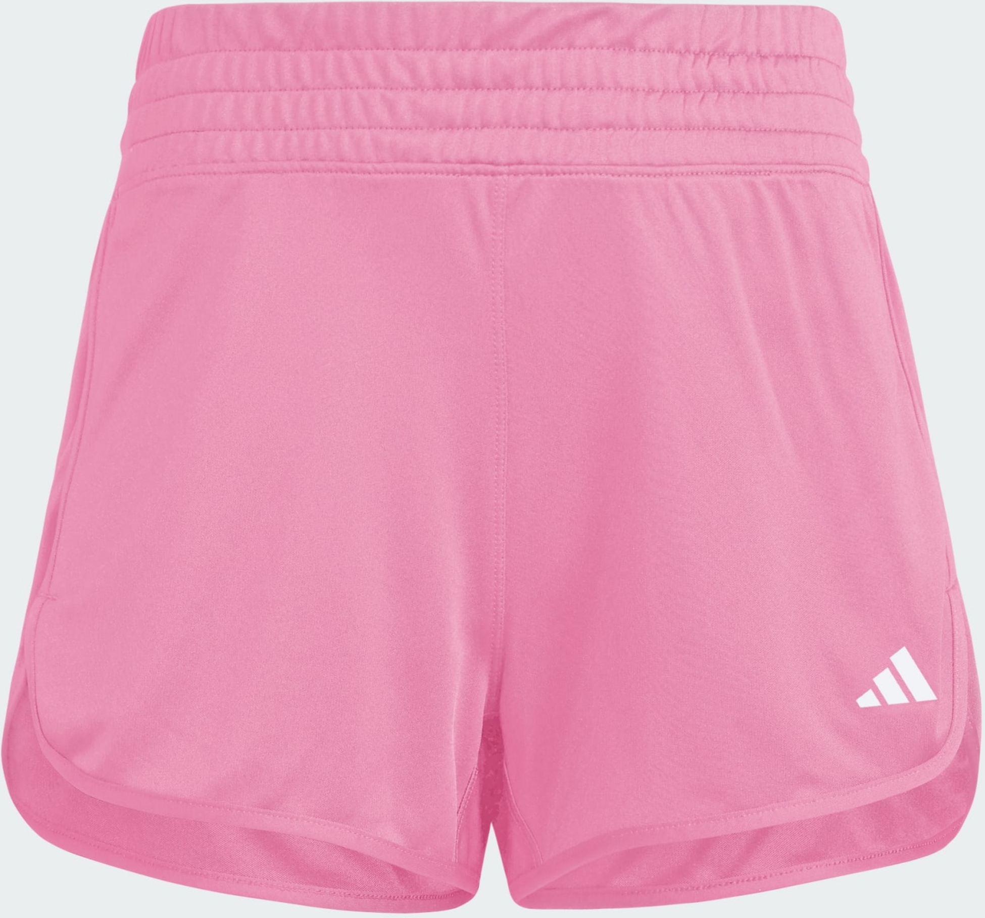 ADIDAS, Adidas Pacer Essentials Knit High-rise Shorts