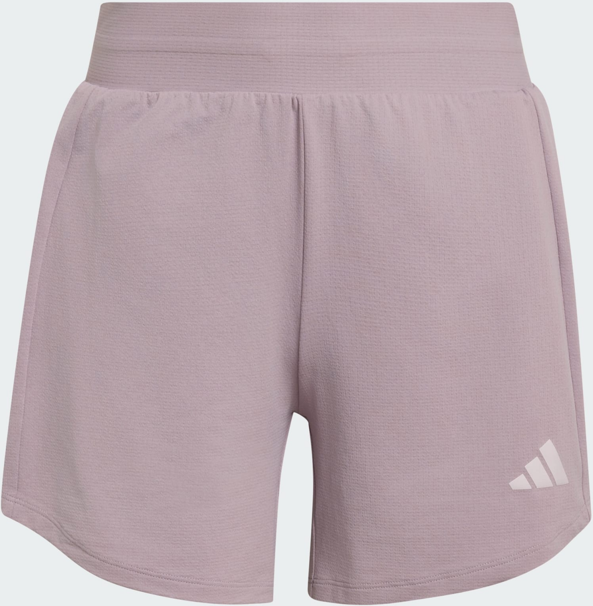 ADIDAS, Adidas Pacer Essentials Knit High-rise Shorts