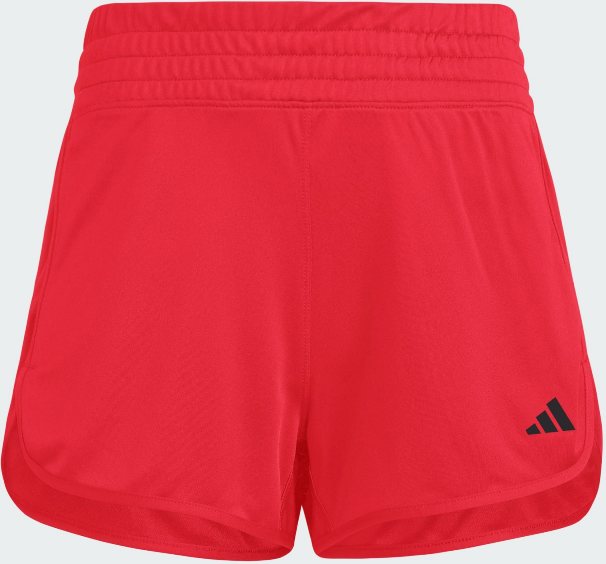 ADIDAS, Adidas Pacer Essentials Knit High-rise Shorts