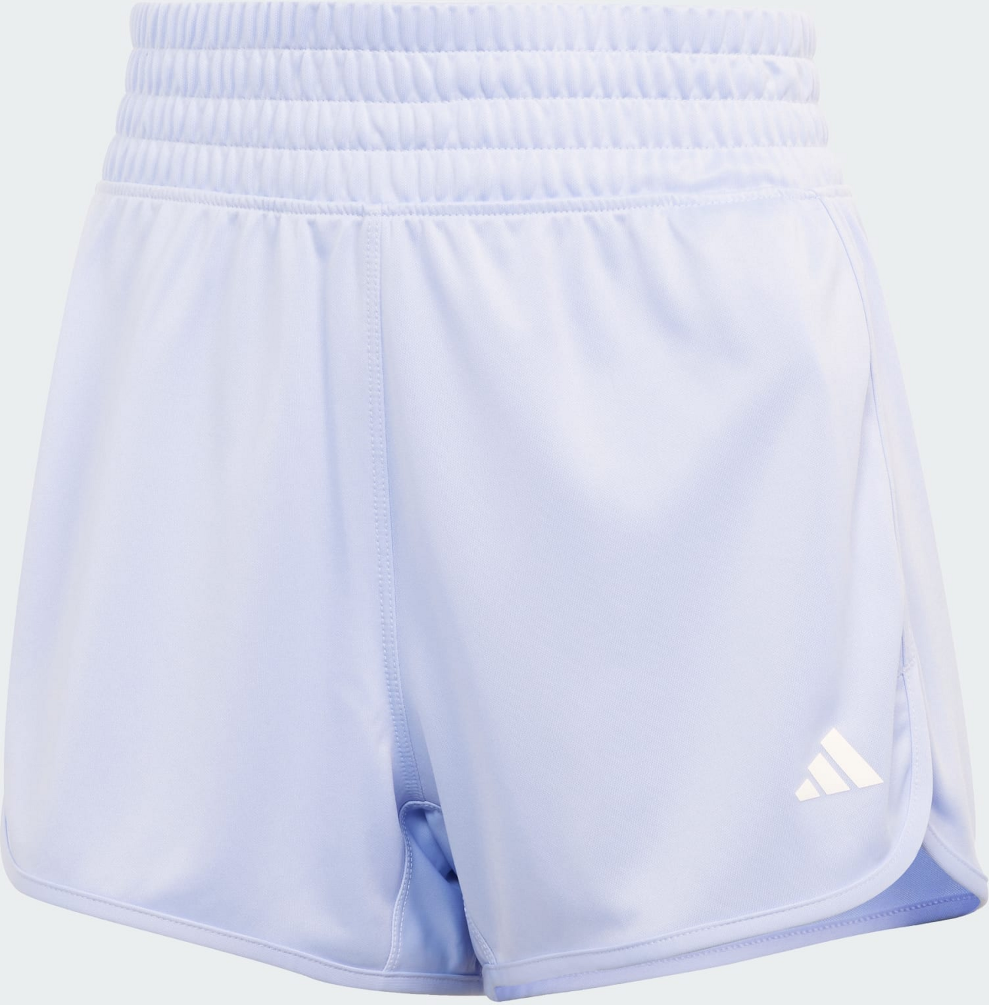 ADIDAS, Adidas Pacer Essentials Knit High-rise Shorts