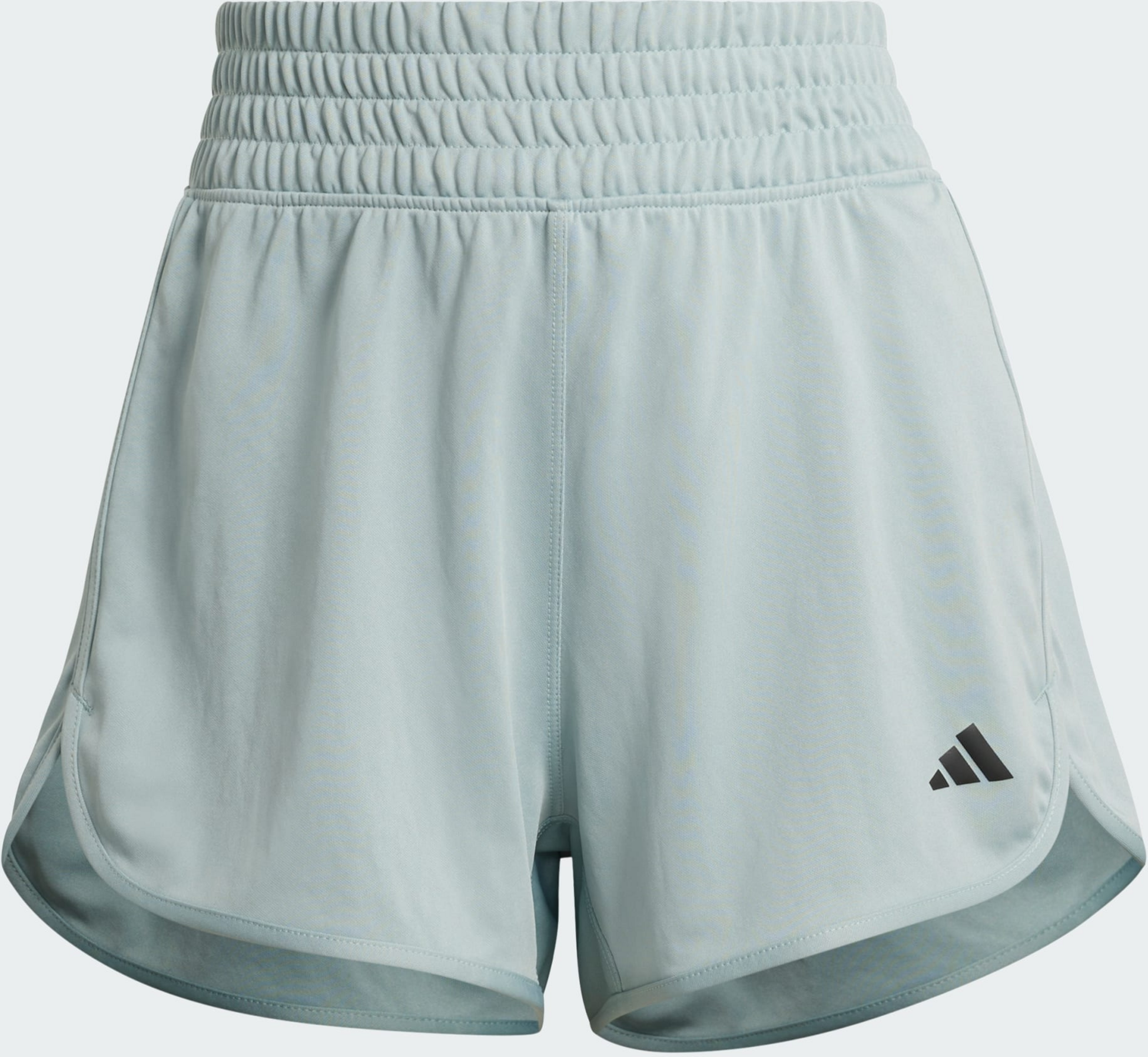 ADIDAS, Adidas Pacer Essentials Knit High-rise Shorts