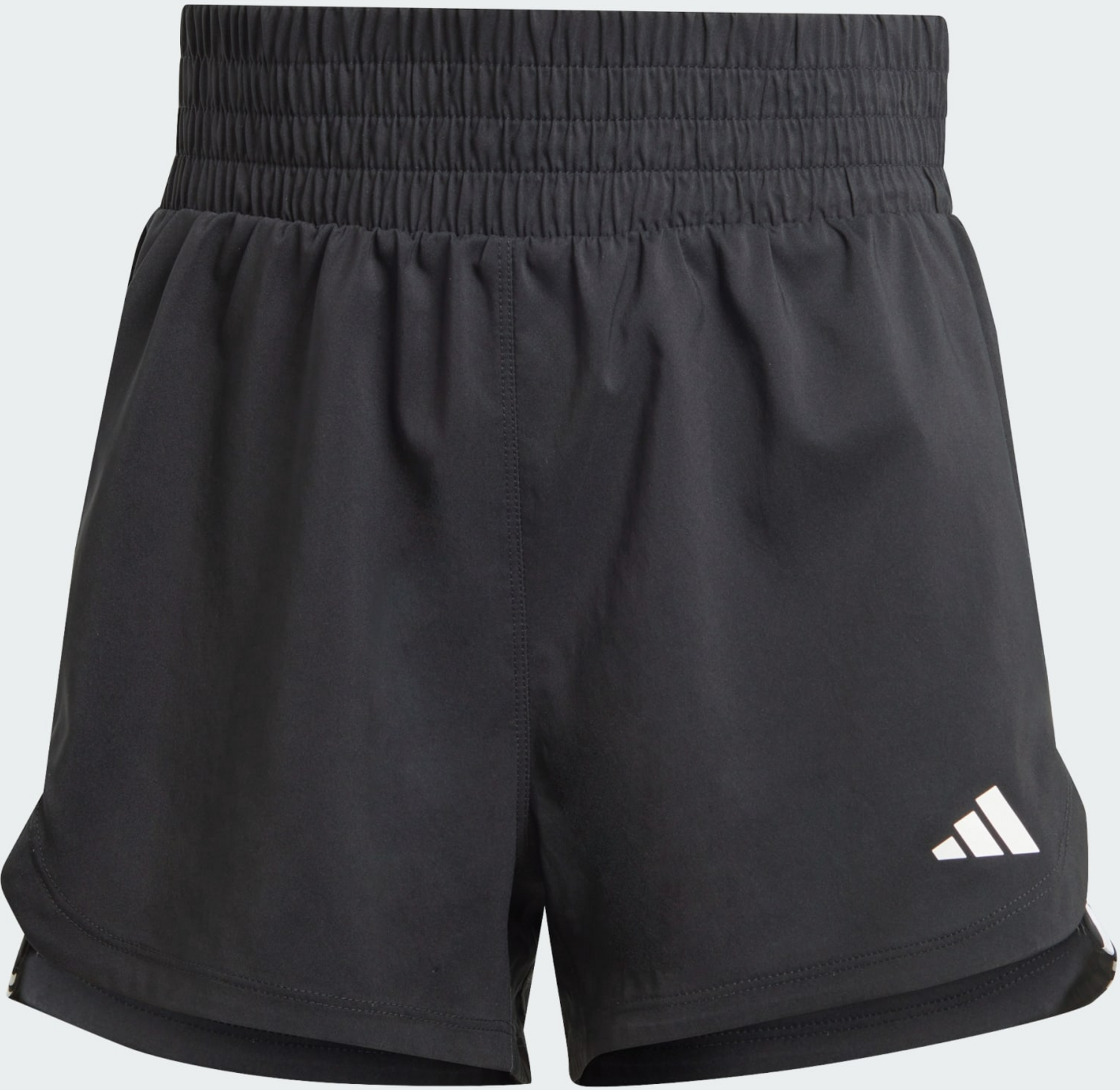 ADIDAS, Adidas Pacer Training 3-stripes Woven High-rise Shorts