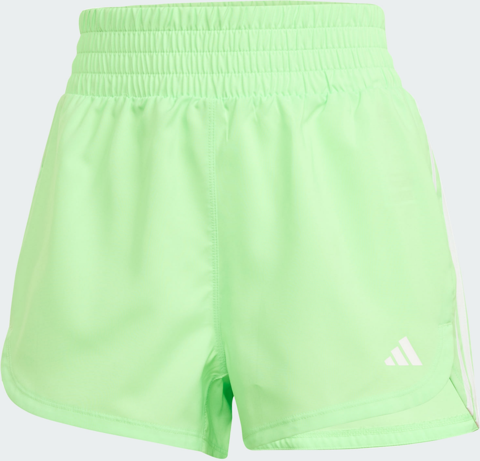 ADIDAS, Adidas Pacer Training 3-stripes Woven High-rise Shorts