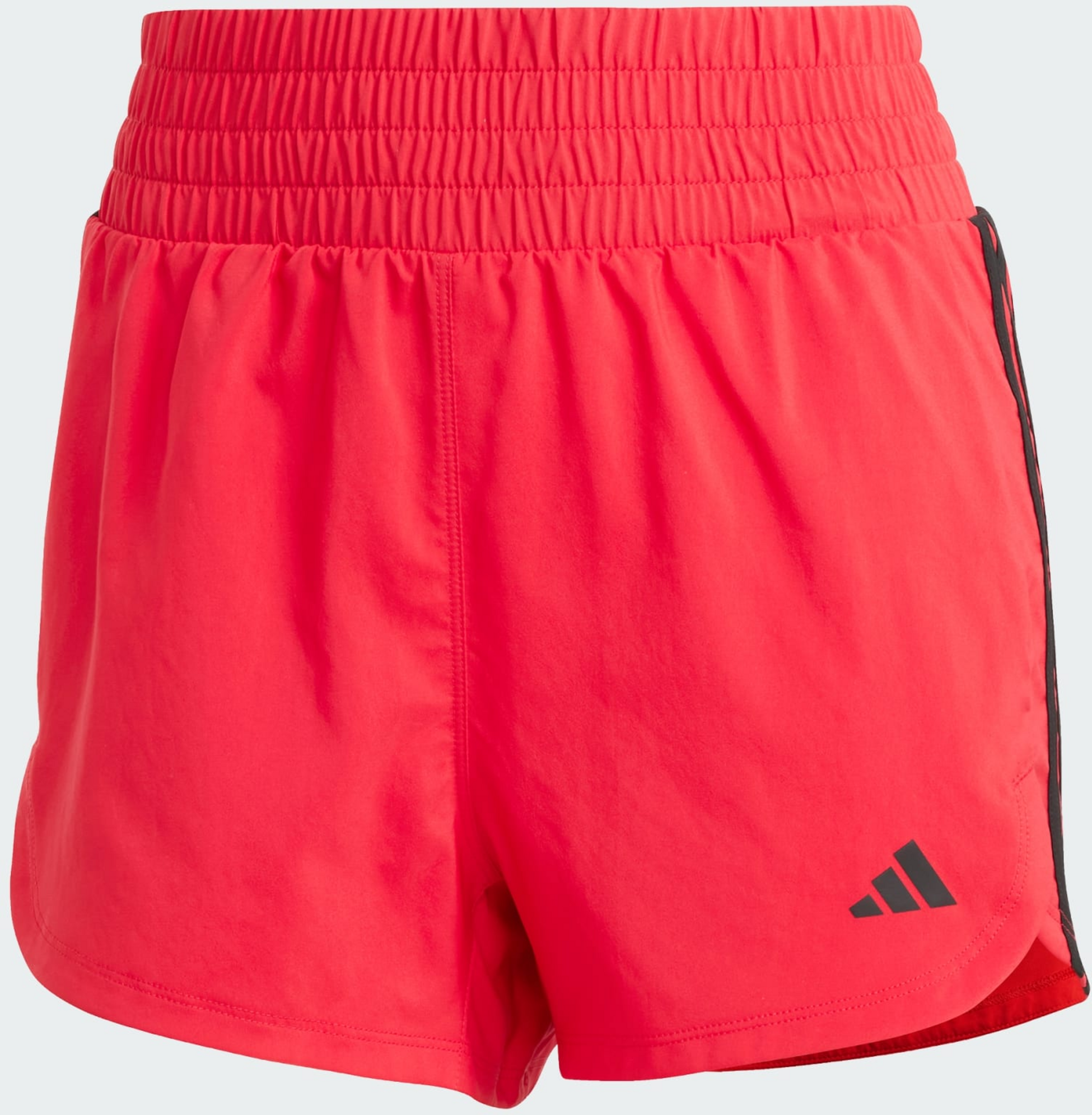 ADIDAS, Adidas Pacer Training 3-stripes Woven High-rise Shorts