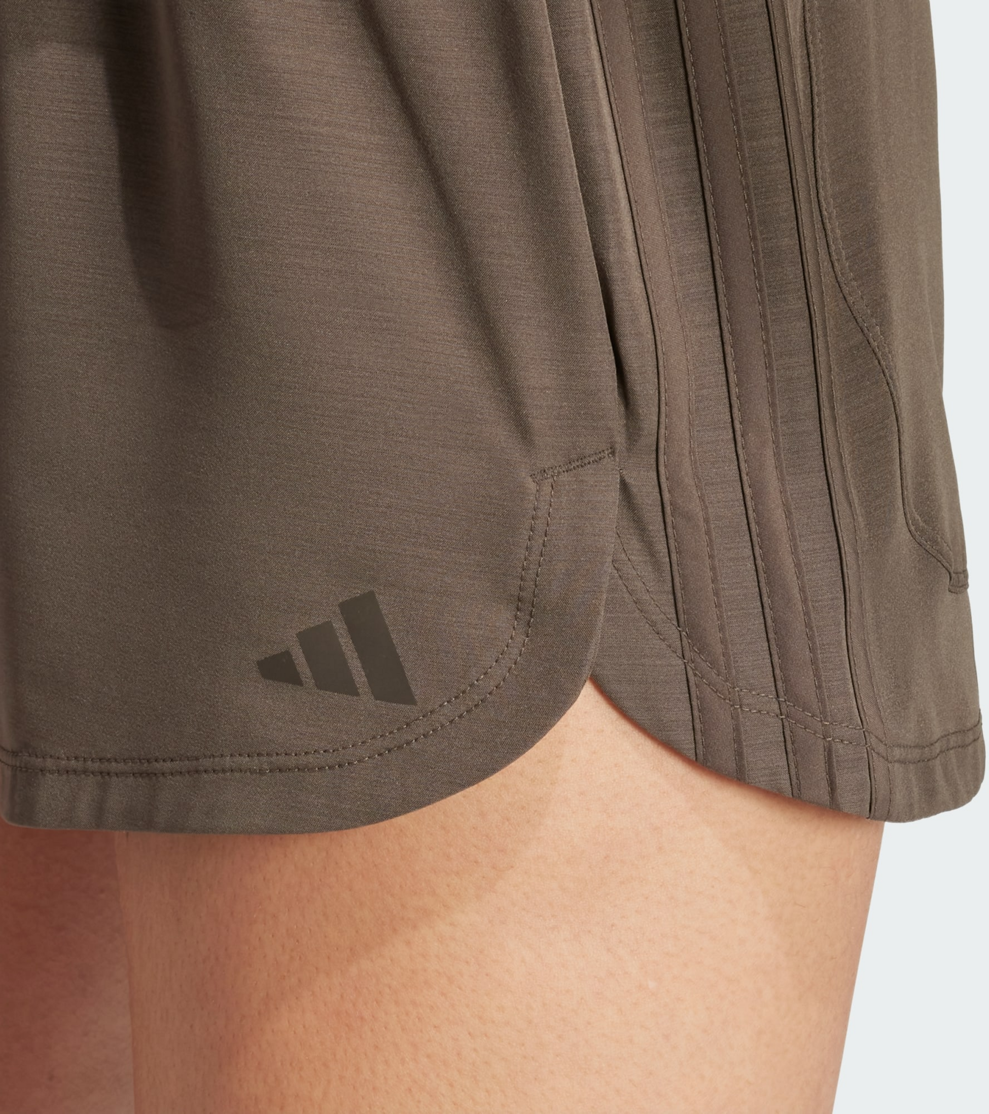 ADIDAS, Adidas Pacer Training 3-stripes Woven High-rise Shorts