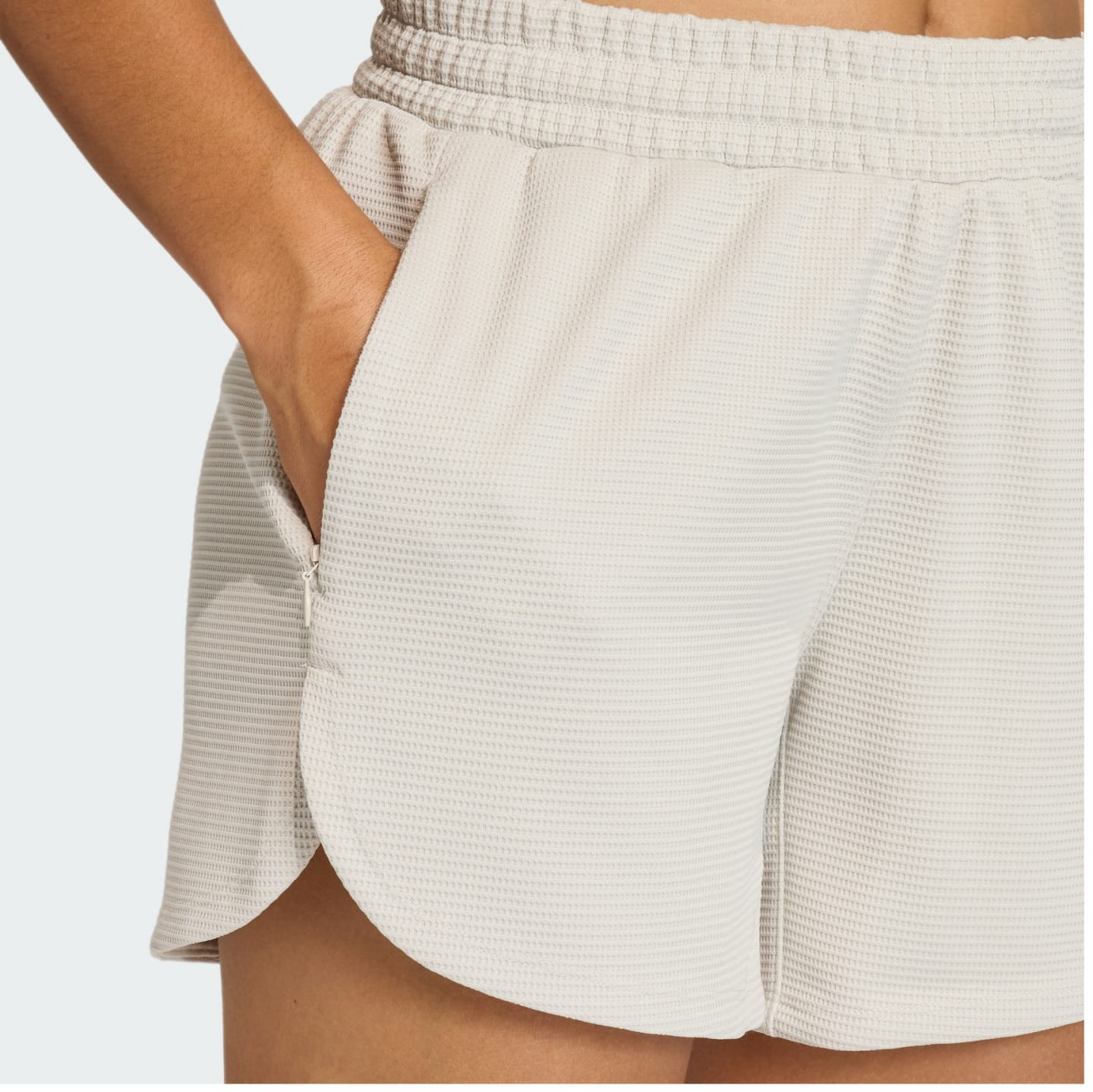 ADIDAS, Adidas Pacer Workout Waffle Shorts